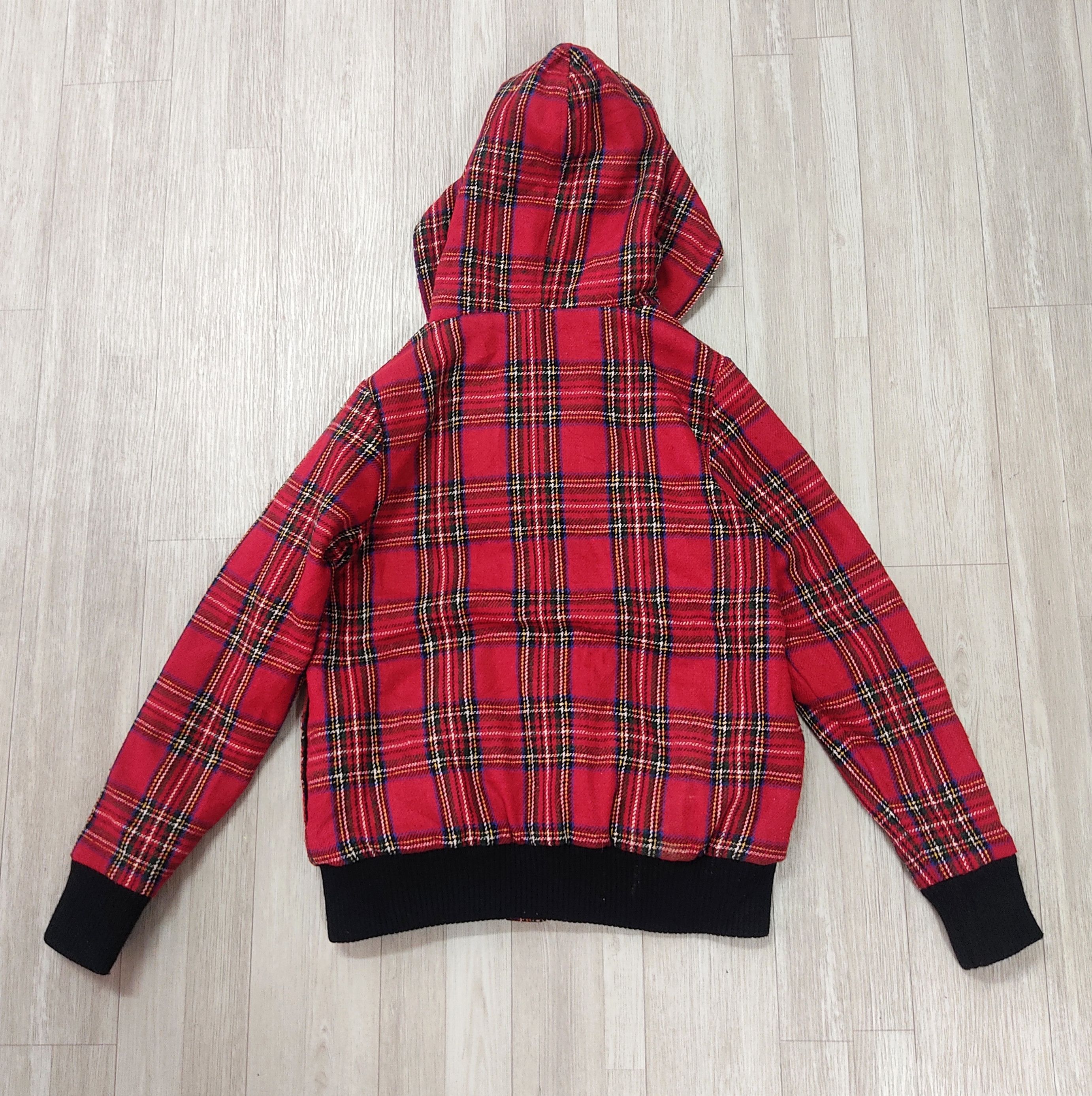 Beauty Beast HELL'S CAT PUNK Sex Pistols Inspired Tartan Hooded Jacket Size XS / US 0-2 / IT 36-38 - 5 Thumbnail
