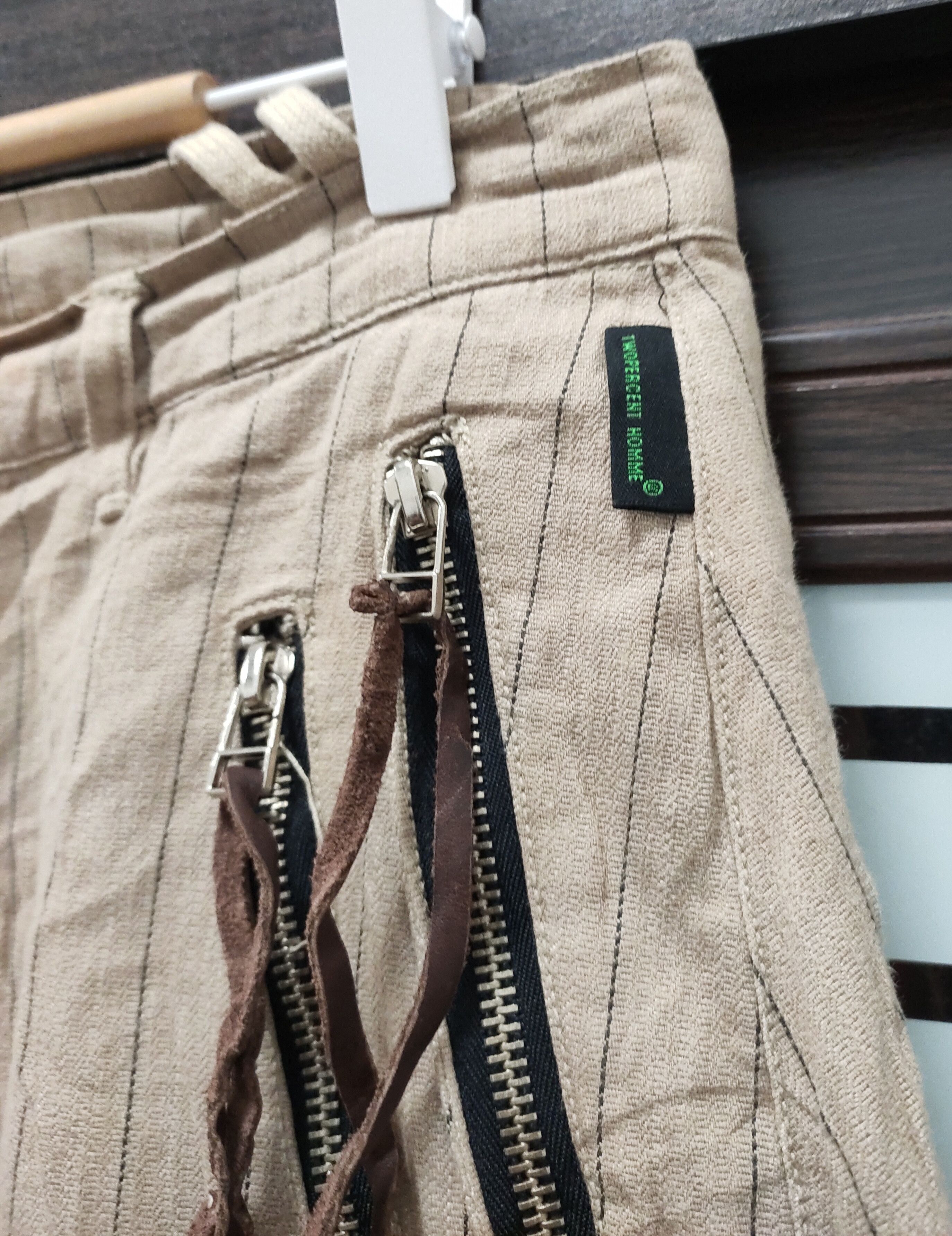 Seditionaries 💥 Twopercent Homme Banana Curve Pants 💥 Size US 33 - 3 Thumbnail