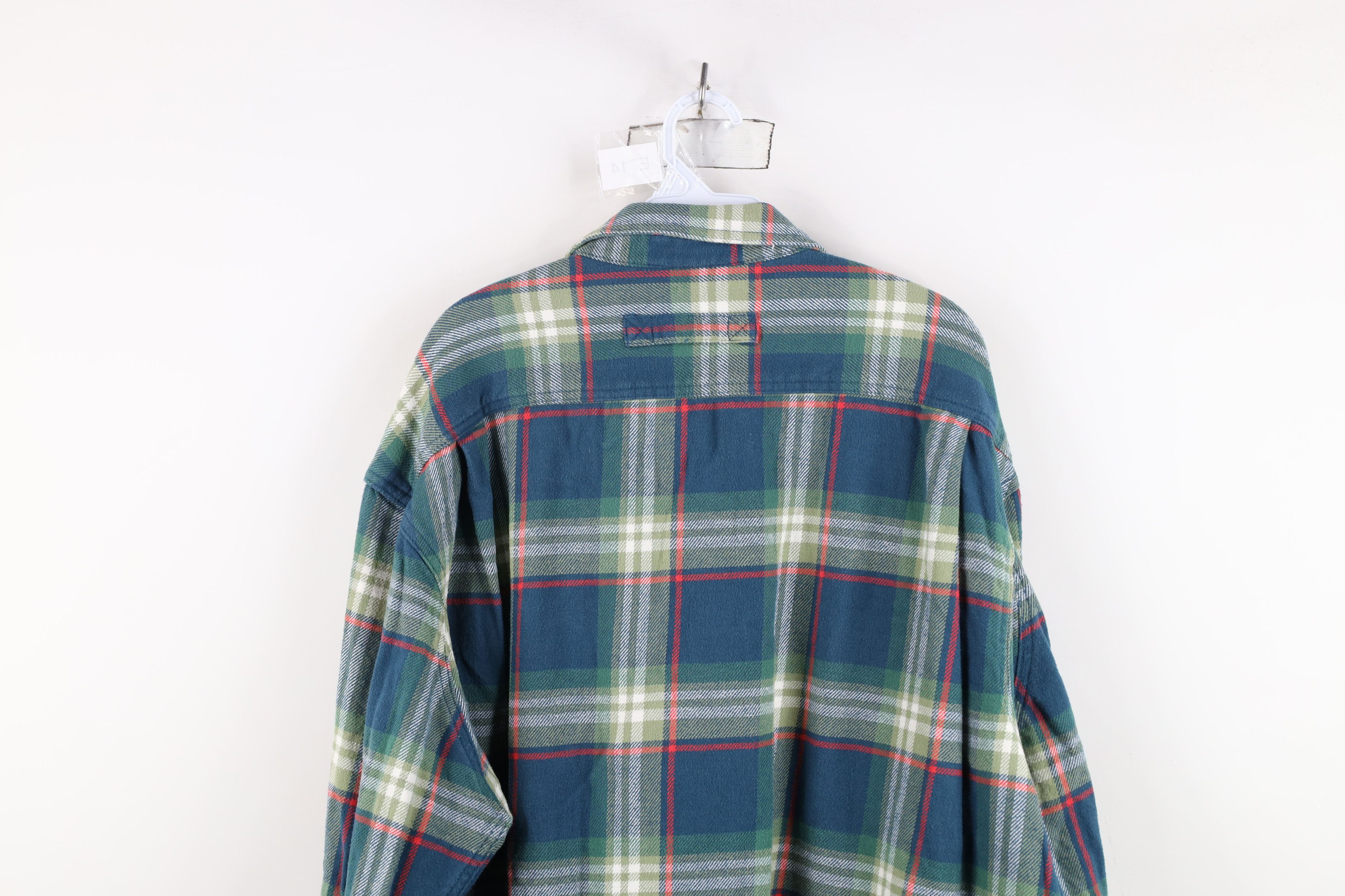 Duluth Trading Company Duluth Trading Co Double Pocket Flannel Button Shirt Plaid Size US XXL / EU 58 / 5 - 10 Thumbnail