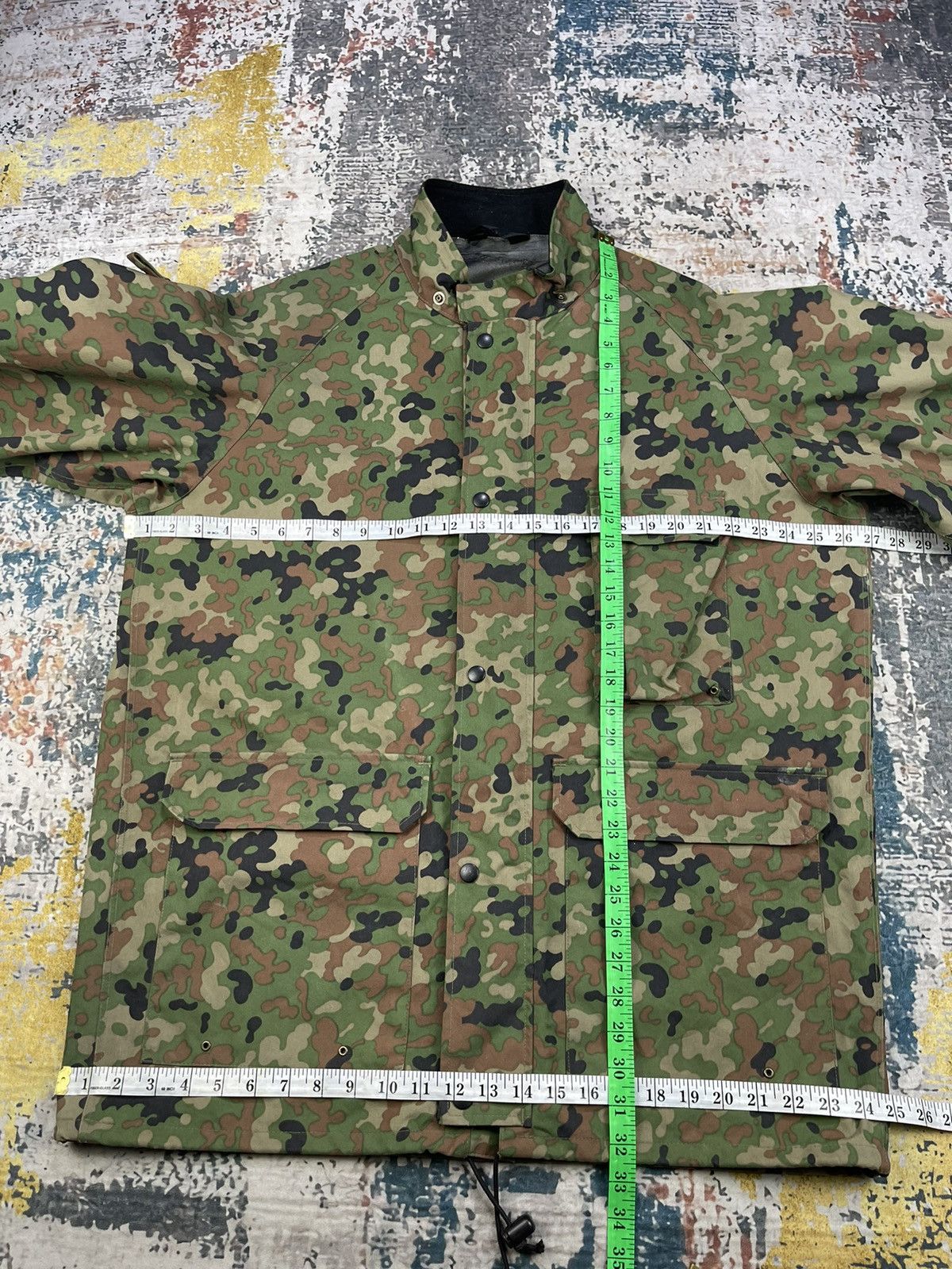 Goretex Vintage JGSDF Japan Army Camouflage Goretex Jackets Size US L / EU 52-54 / 3 - 9 Thumbnail
