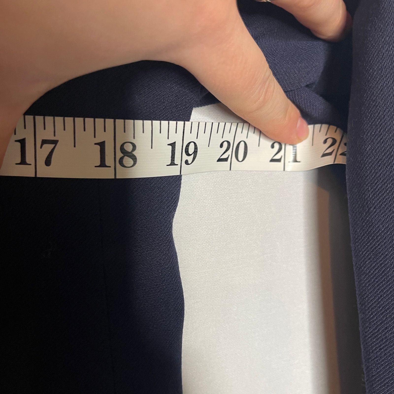 Max Mara MAX MARA Studio Navy Blue single-breasted new wool blazer 10 Size L / US 10 / IT 46 - 8 Thumbnail