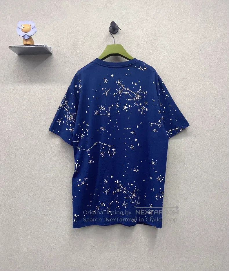 Gucci Gucci Constellation pattern printed round-neck pullover sh Size US S / EU 44-46 / 1 - 2 Thumbnail