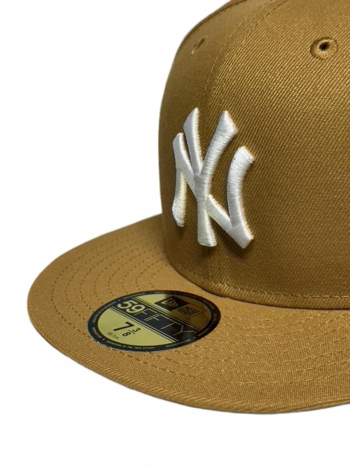 New Era New Era New York Yankees Khaki / Tan 59FIFTY 7 3/8 Size ONE SIZE - 6 Thumbnail