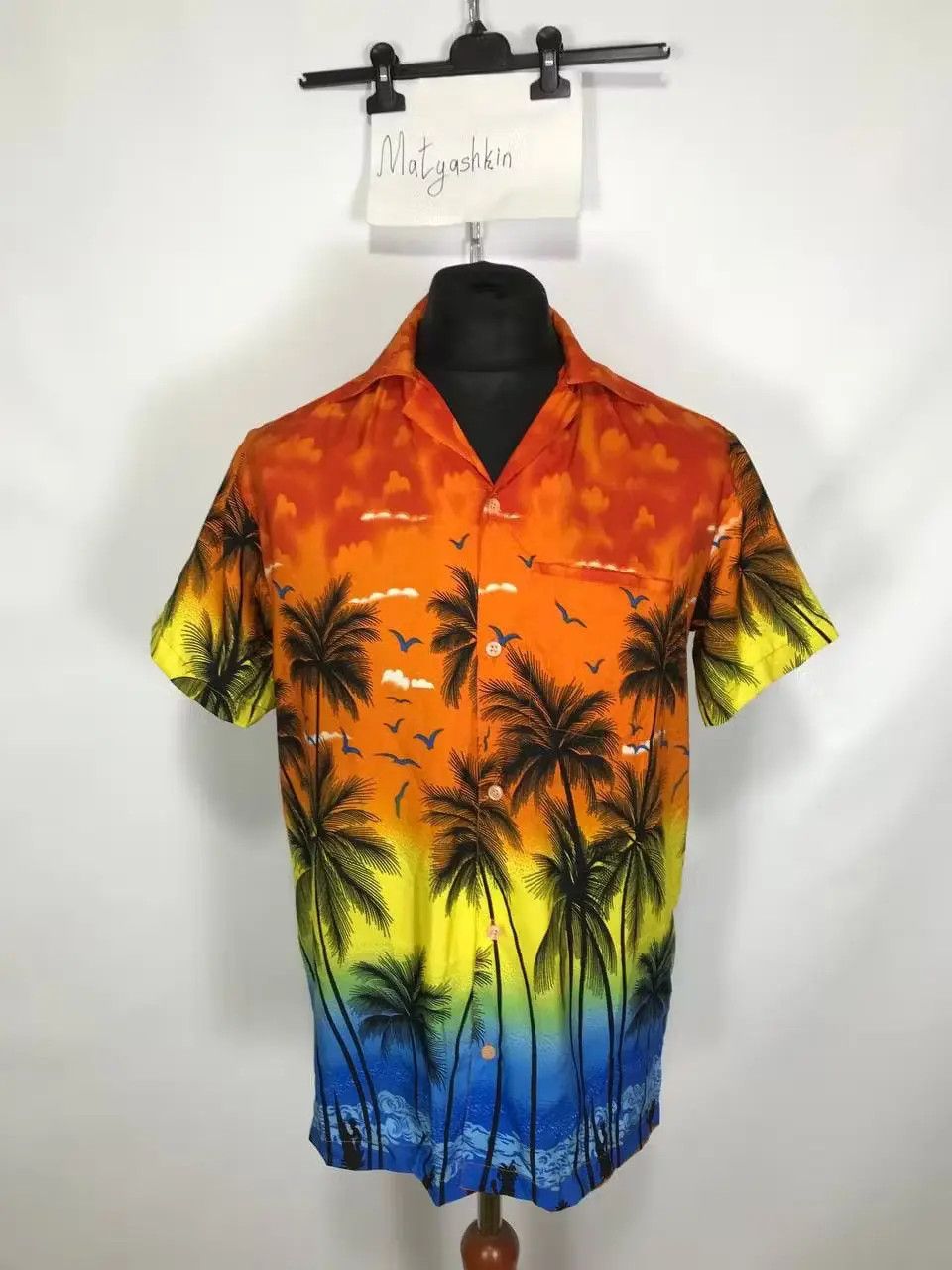 Vintage vintage Hawaiian shirt size M Size US M / EU 48-50 / 2 - 1 Thumbnail