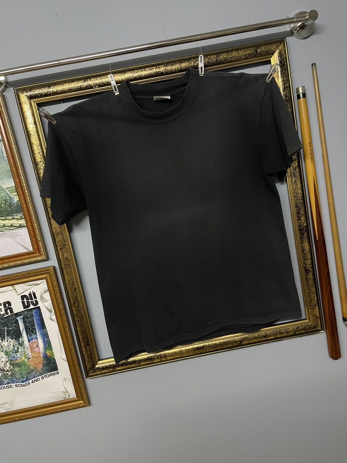 Designer Vintage 1990s Single Stitch Sunfaded Distressed Tshirt Size US M / EU 48-50 / 2 - 2 Thumbnail