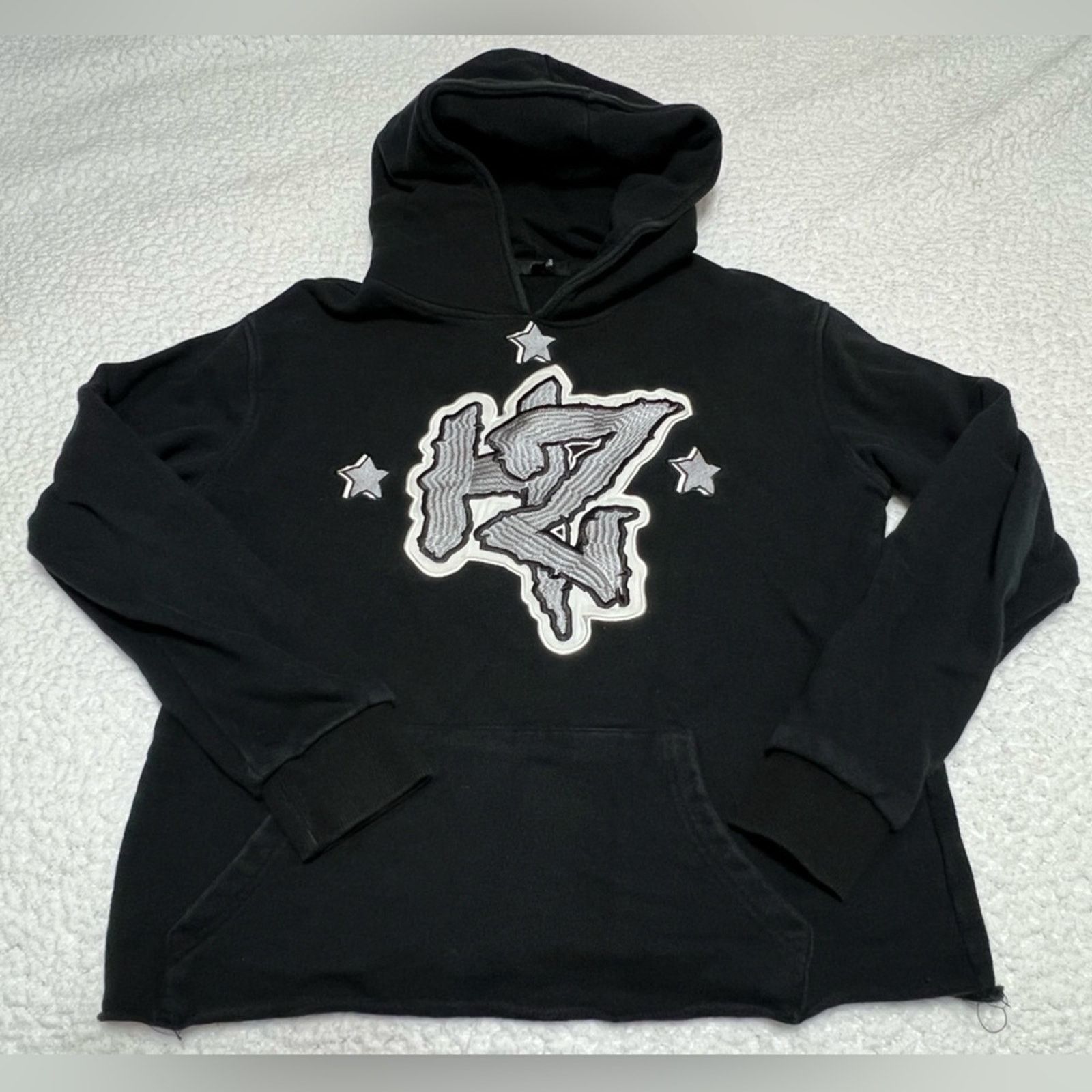 Other Heroz Embroidered Logo Black Hoodie Size XS Streetwear Size US XS / EU 42 / 0 - 1 Thumbnail