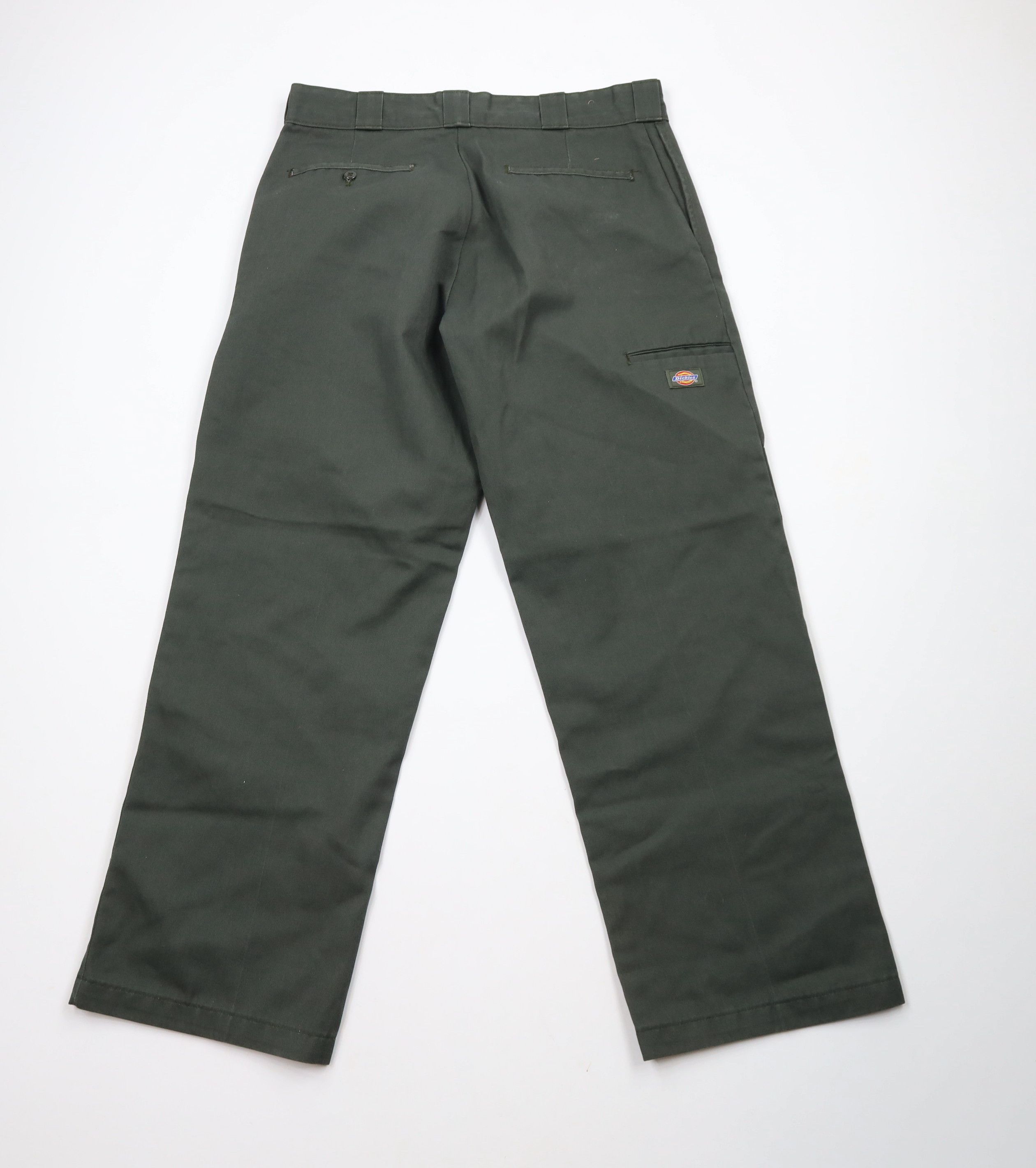 Dickies × Vintage Vintage Dickies Loose Fit Double Knee Work Pants Green Size US 34 / EU 50 - 10 Thumbnail