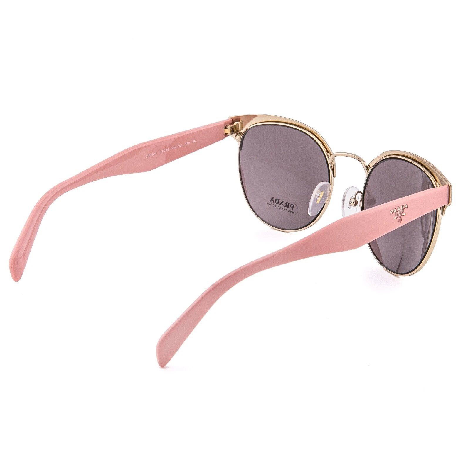 Prada PRADA 61T PR61TS HANDBAG Triangle LOGO Oval Gold Pink 61TS Size ONE SIZE - 5 Thumbnail