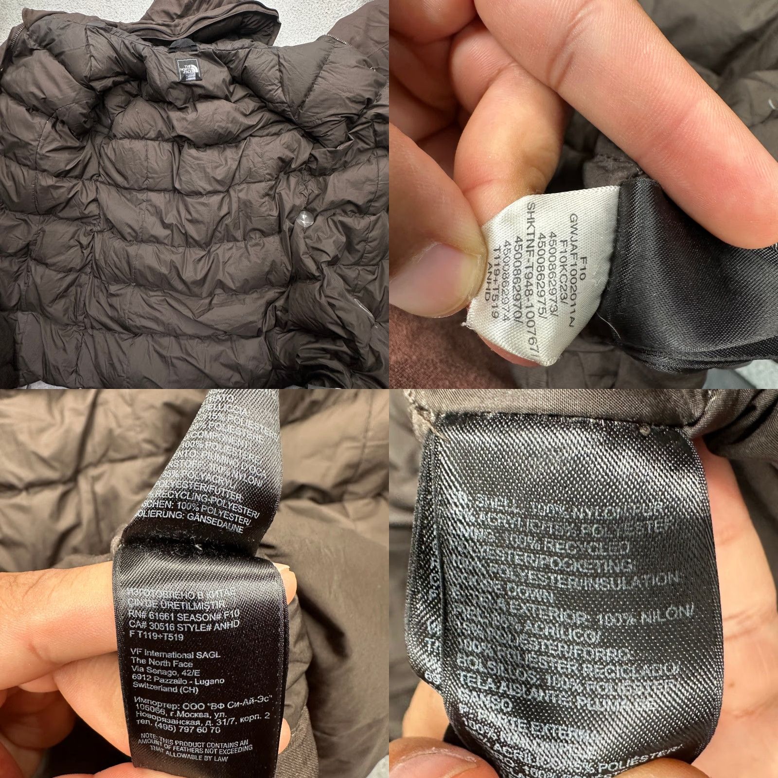The North Face VINTAGE? The North Face Parka Coat Women XL Brown HyVent Down Puffer Jacket Size XL / US 12-14 / IT 48-50 - 10 Thumbnail