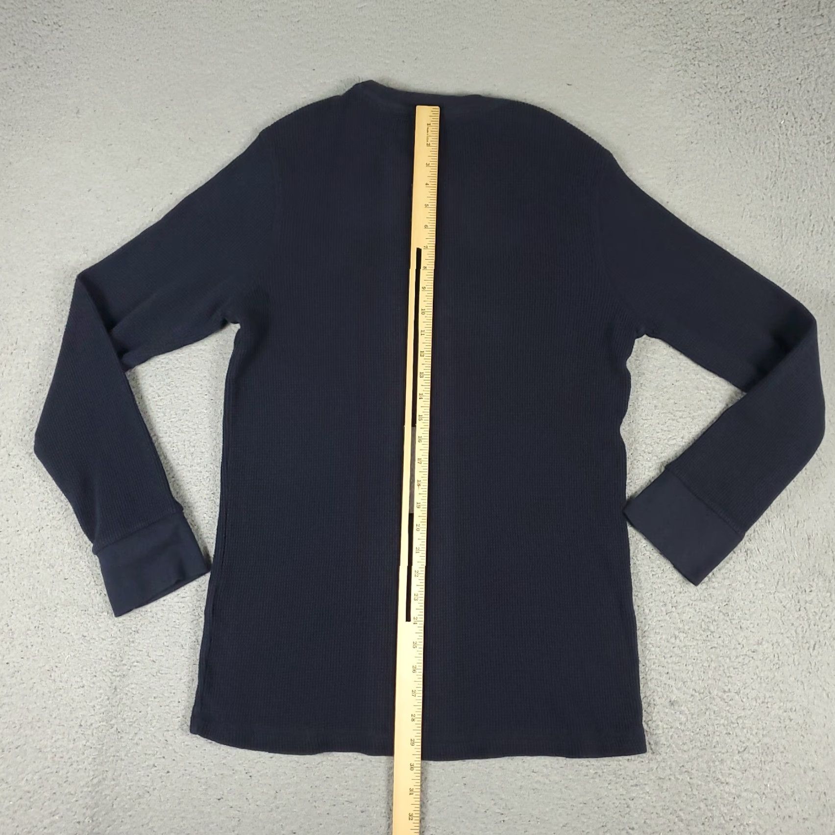 Ralph Lauren Ralph Lauren Thermal Long Sleeve T-Shirt Mens XL Blue Waffle Knit Crew Neck Sports Classic Size US XL / EU 56 / 4 - 5 Thumbnail