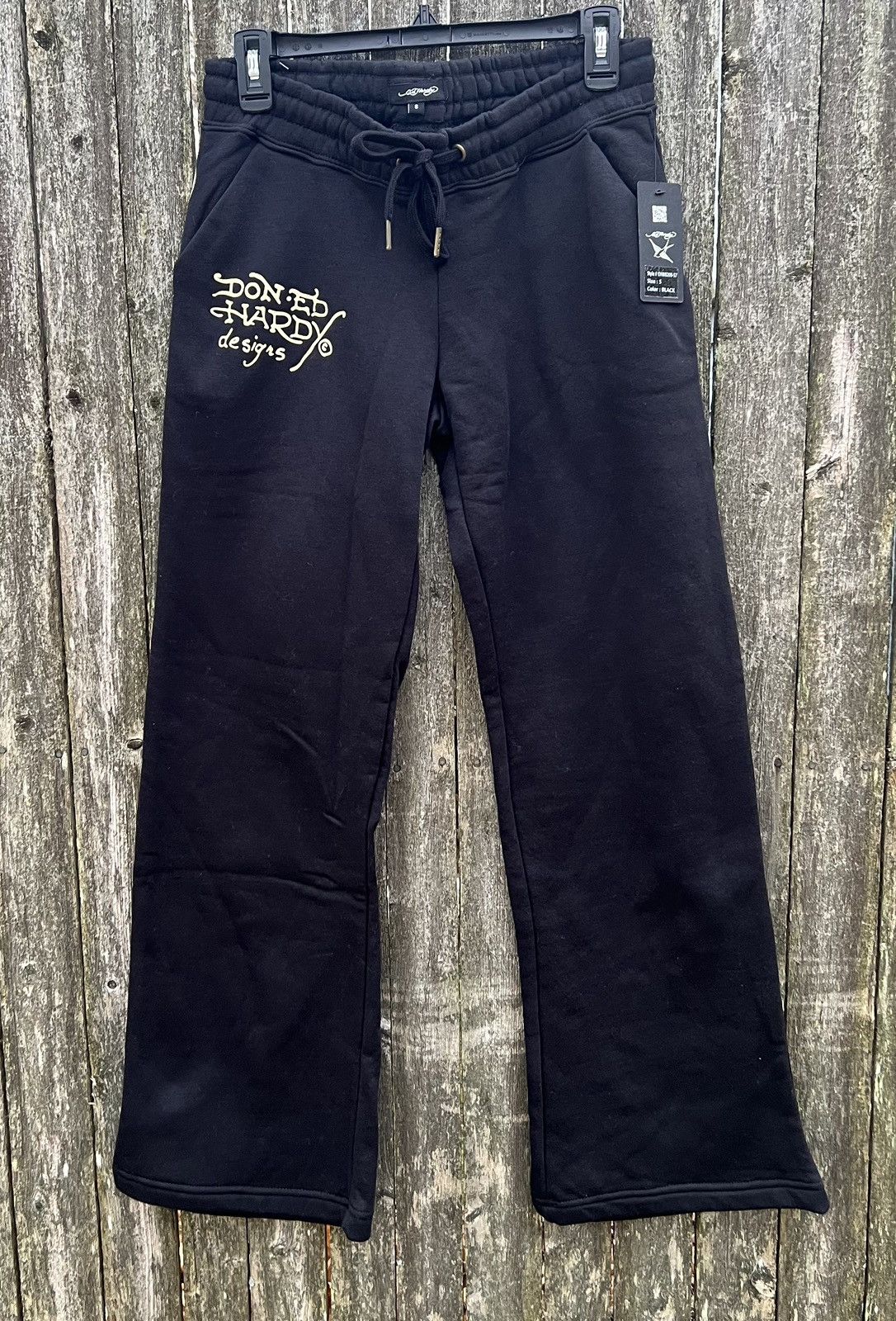 Designer × Ed Hardy Authentic Ed Hardy NYC Skull Flare Pants XL Size 34" / US 12 / IT 48 - 2 Thumbnail