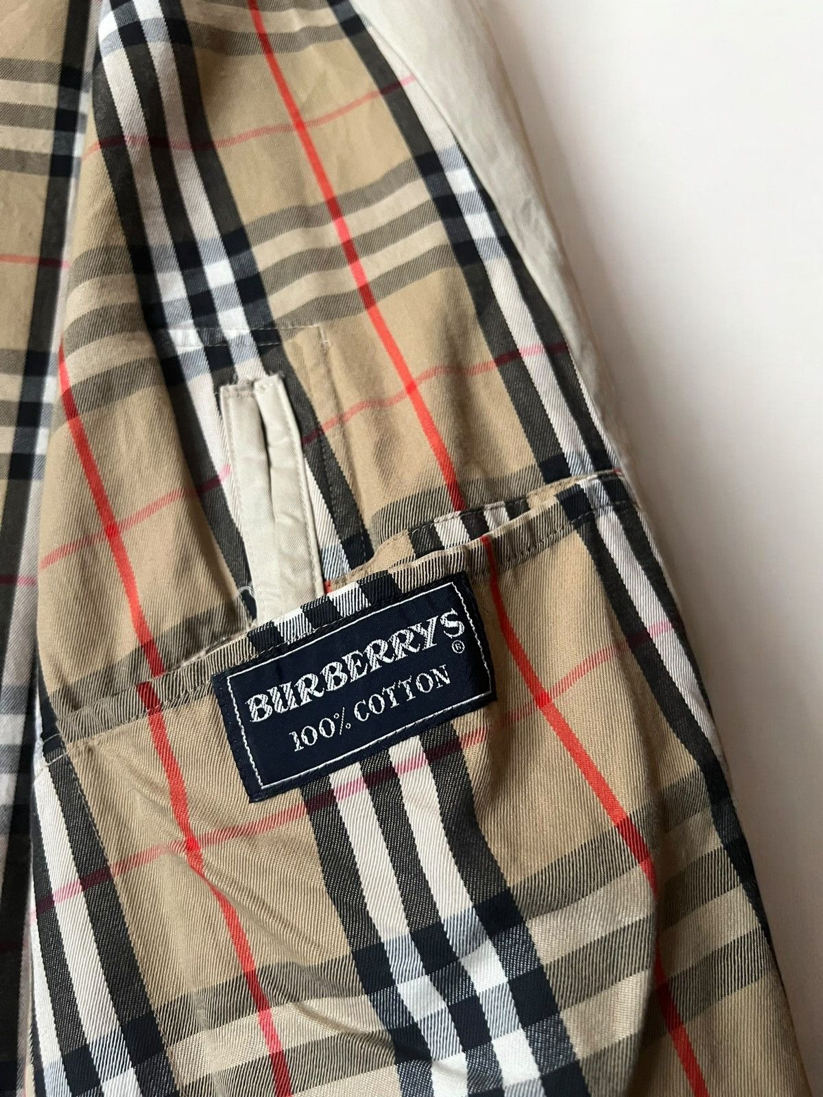 Burberry Prorsum × Vintage BURBERRY’S PRORSUM 90s VINTAGE TRENCH COAT NOVA CHECK CLOAK Size M / US 6-8 / IT 42-44 - 5 Thumbnail