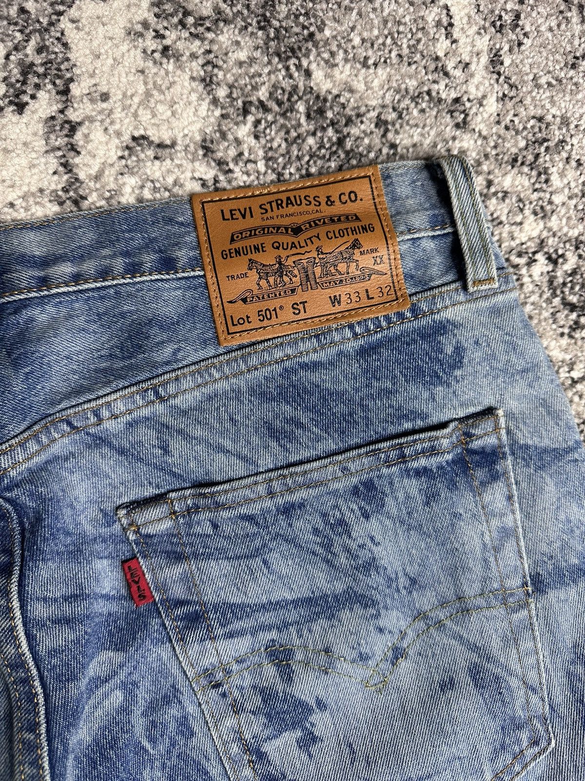 Levi's Levis 501 Justin Timberlake Fresh Leaves Premium Exclusive Size US 32 / EU 48 - 3 Thumbnail