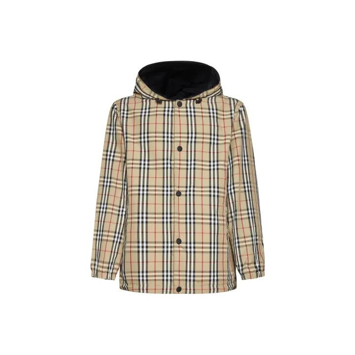 Burberry Hooded Long Sleeve Jacket for Men