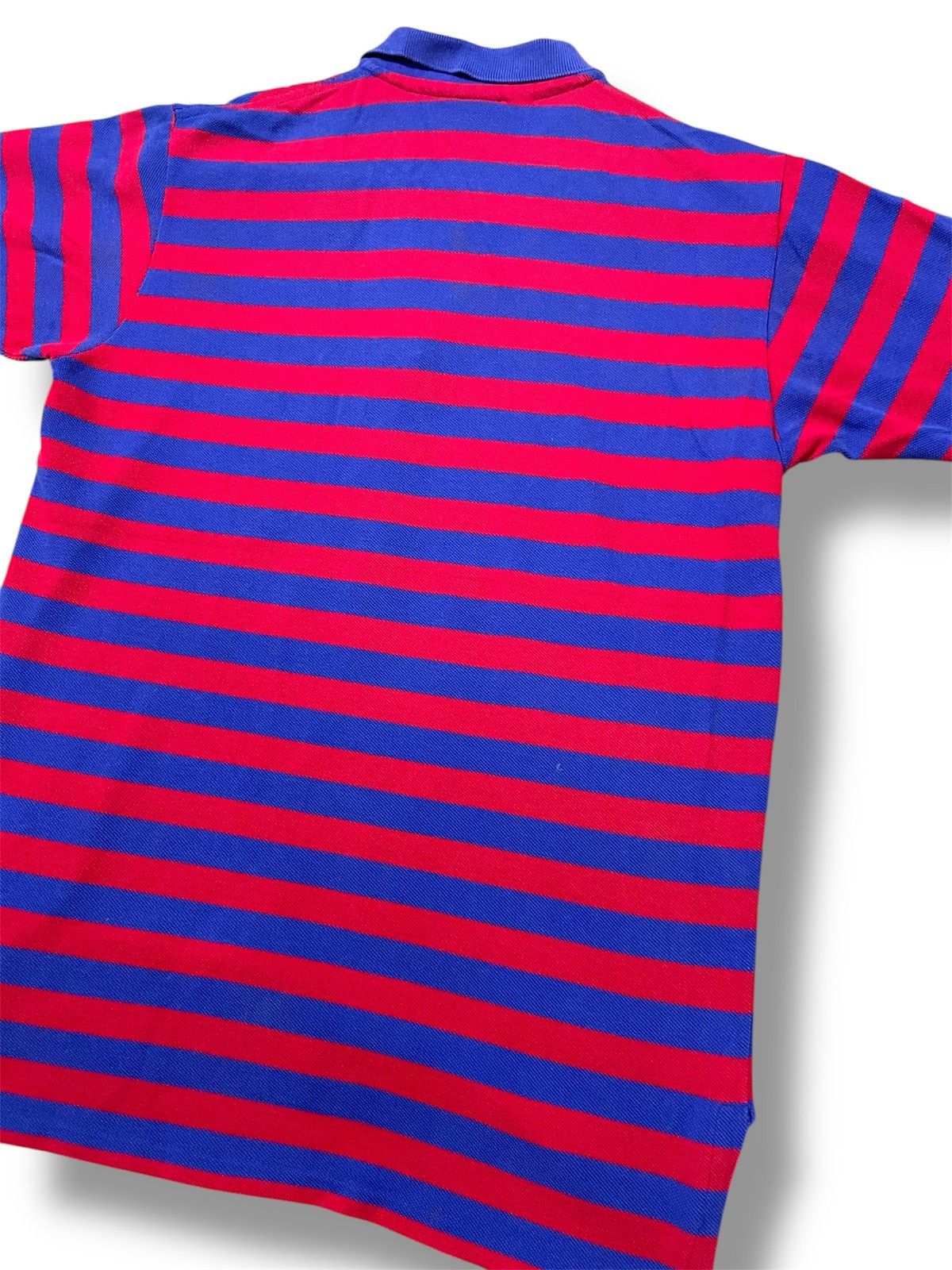 Polo Ralph Lauren × Vintage vintage Polo Sport Stripe Tshirt Collar Size US L / EU 52-54 / 3 - 11 Thumbnail