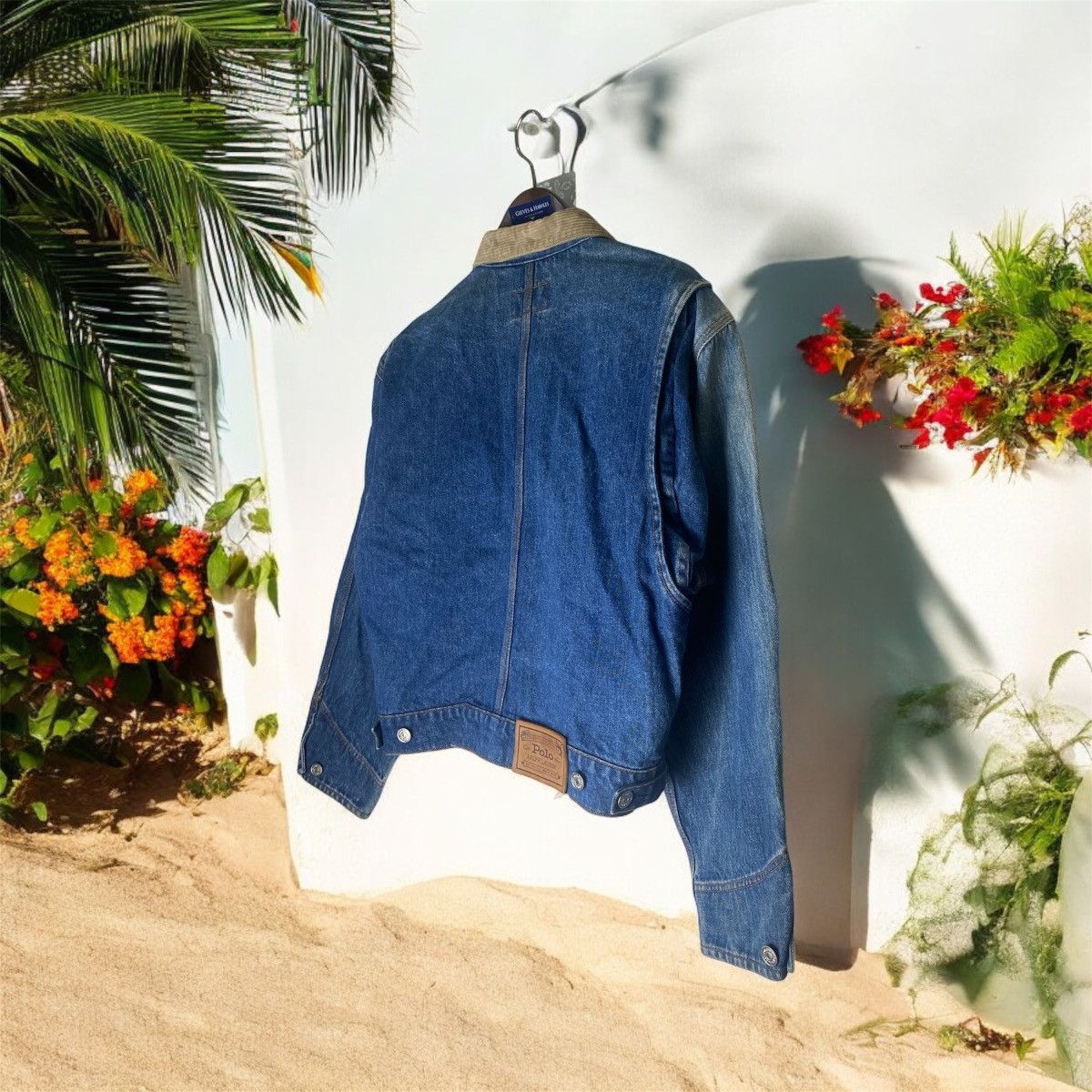 Polo Ralph Lauren Vintage Polo Ralph Lauren Denim Trucker Jacket Size US L / EU 52-54 / 3 - 2 Thumbnail