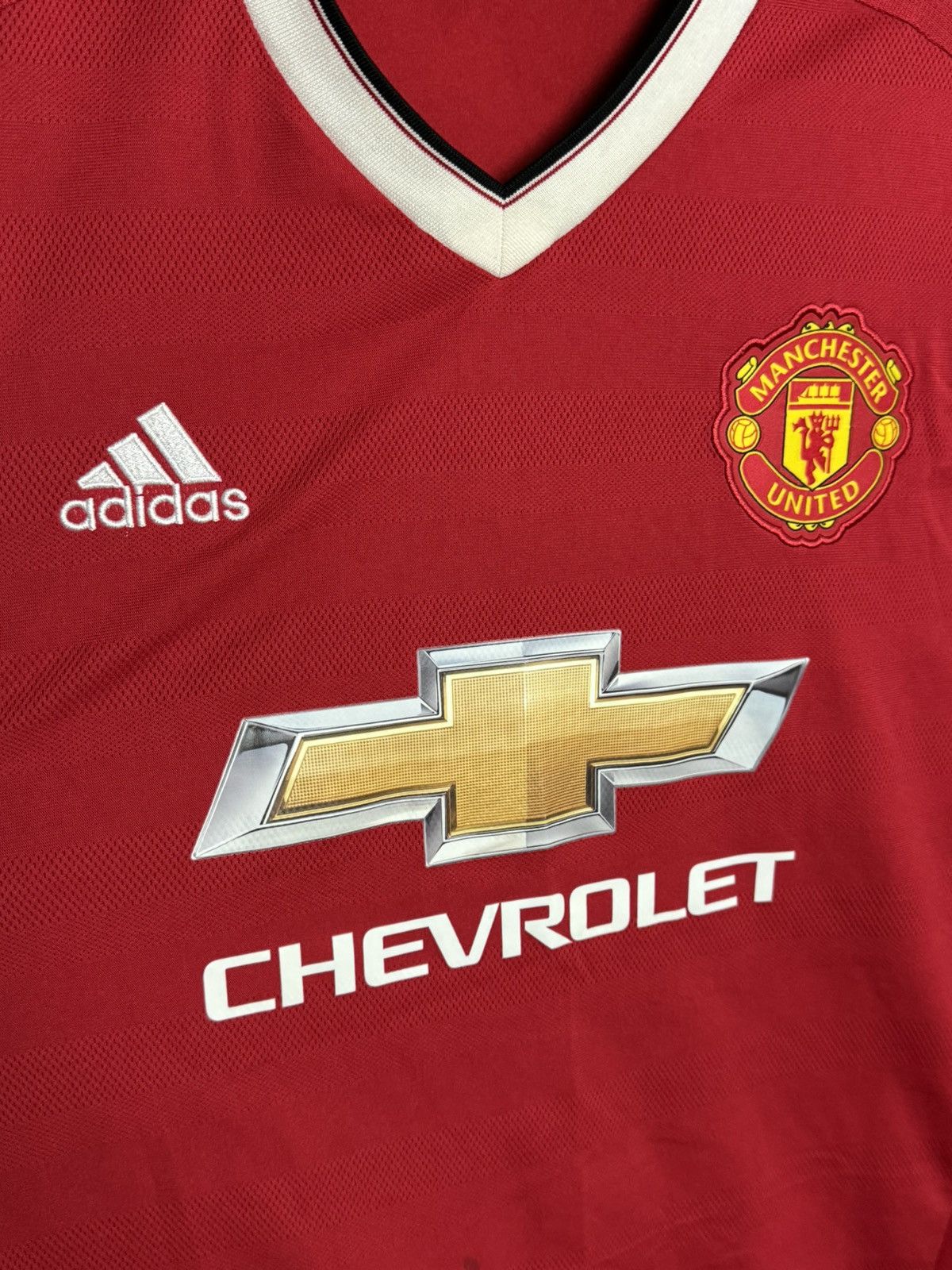Adidas Manchester United 15/16 Home Football Long Sleeve Jersey Size US XL / EU 56 / 4 - 3 Thumbnail