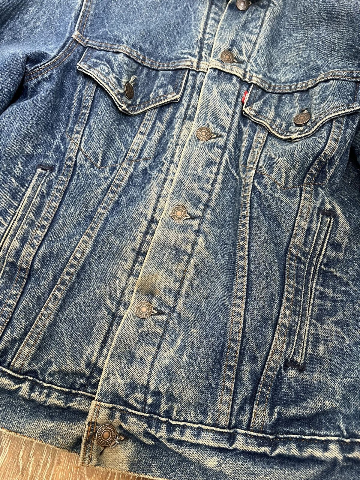 Levi's × Vintage Vintage Levi’s 70506 blanket lined denim jacket Size US S / EU 44-46 / 1 - 3 Thumbnail