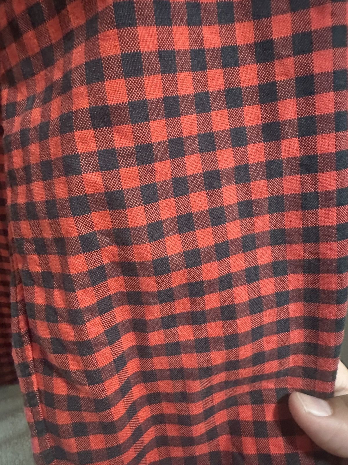 Polo Ralph Lauren Polo Ralph Lauren Red Black Gingham Button Down (XL) Size US XL / EU 56 / 4 - 4 Thumbnail