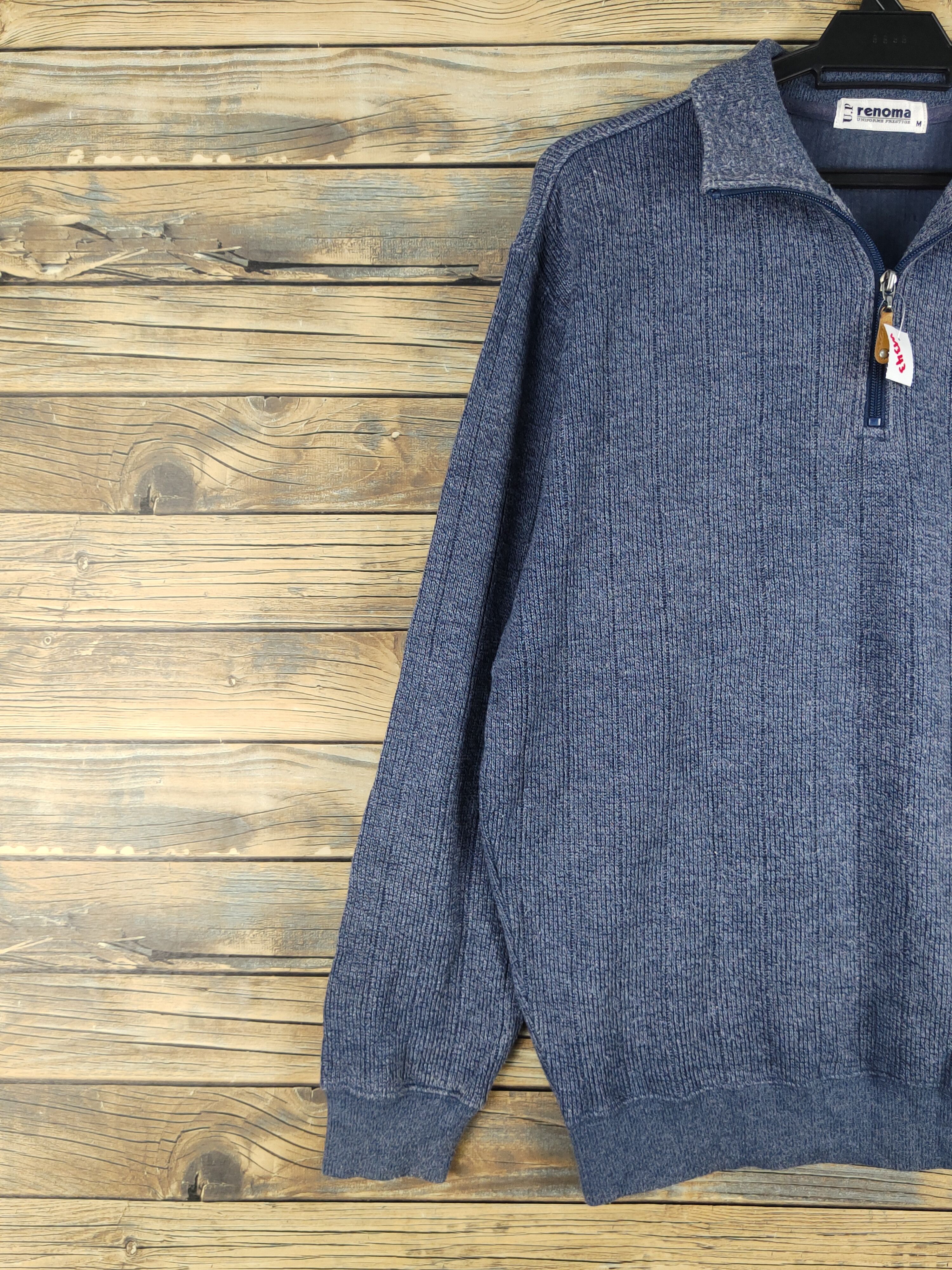 Renoma Renoma Blue Knitwear Sweatshirts #W1343 Size US M / EU 48-50 / 2 - 3 Thumbnail