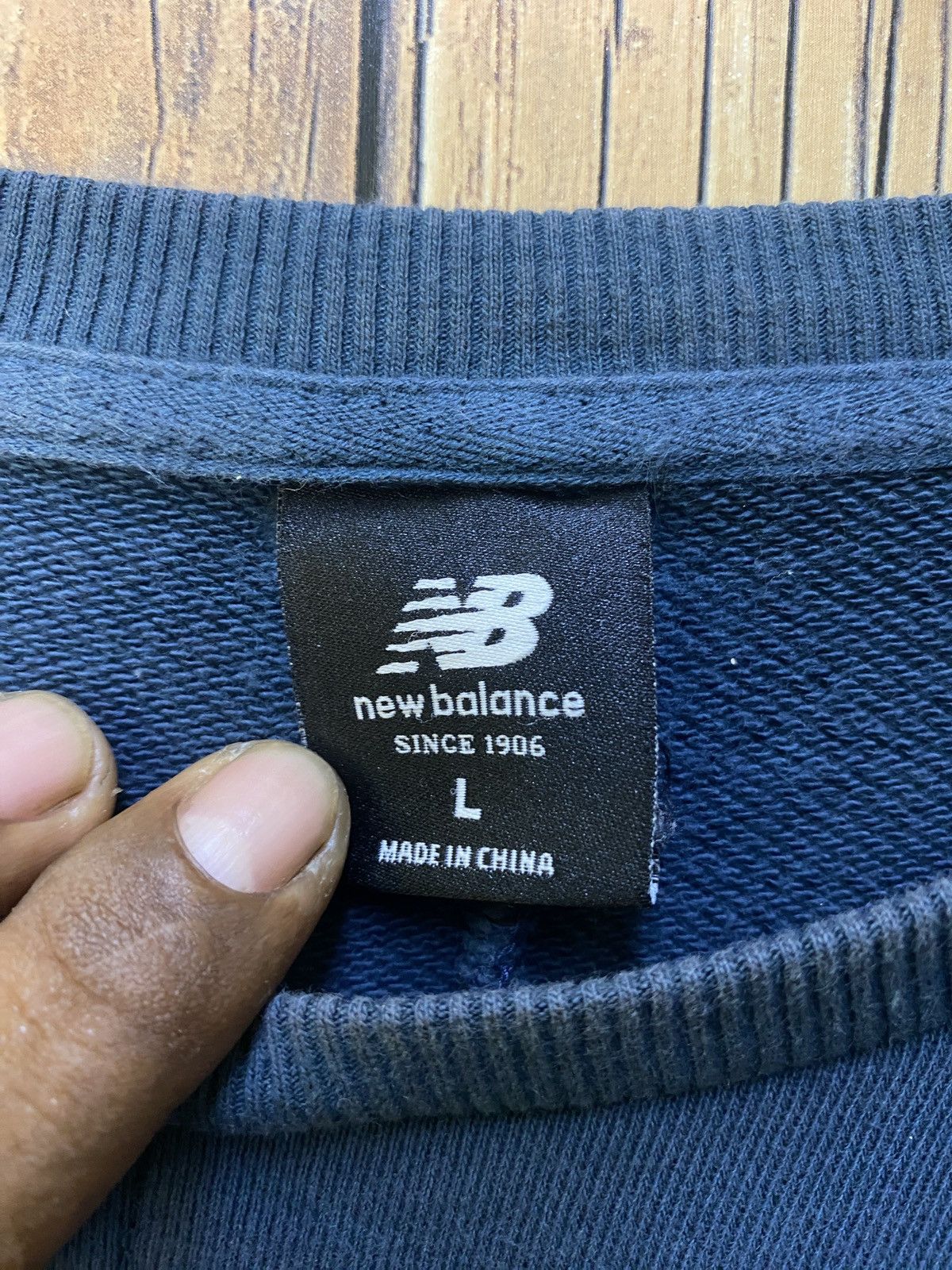 New Balance New balance two tone sweatshirt Size US L / EU 52-54 / 3 - 4 Thumbnail