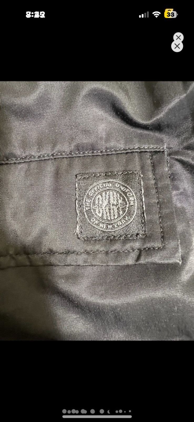 DKNY ***FINAL DROP***RARE 90s DKNY TECHNICAL WIDE CARGO 31 Size US 31 - 7 Thumbnail