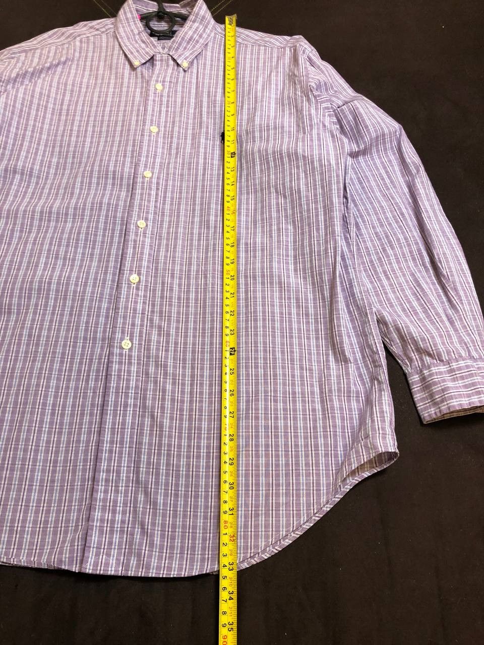 Polo Ralph Lauren Ralph Lauren Shirt Purple Plaid Long Sleeve Button up shirt Size US XXL / EU 58 / 5 - 5 Thumbnail