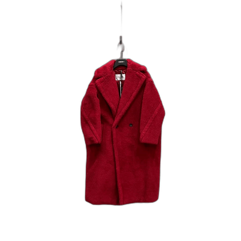 Max Mara MaxMara Red Teddy Bear Coat Size S Size S / US 4 / IT 40 - 1 Thumbnail