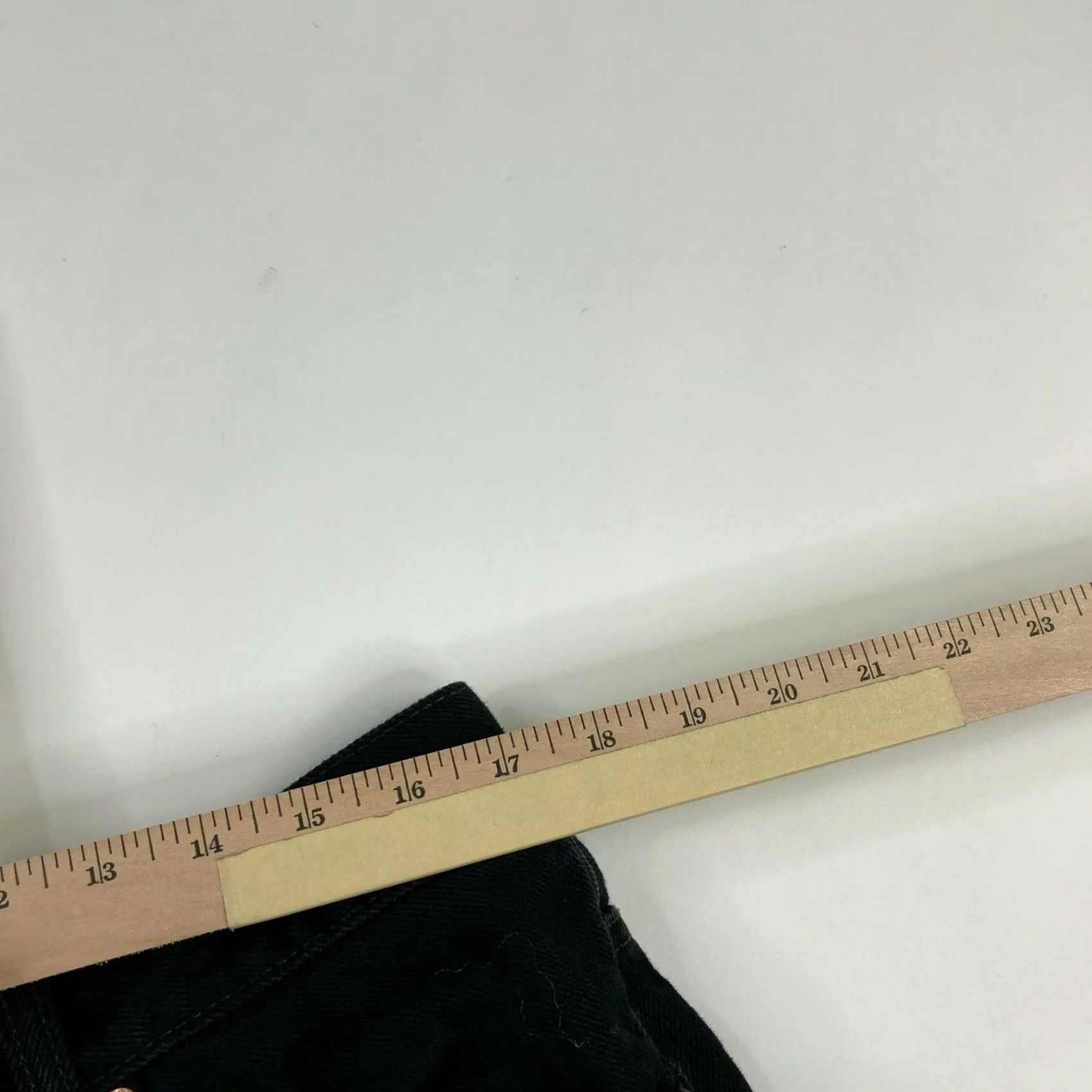 Levi's Levis 550 Relaxed Fit Jeans 38 x 34 Black Denim USA 90s Grunge Orange Tab Mens Jeans Size US 36 / EU 52 - 7 Thumbnail