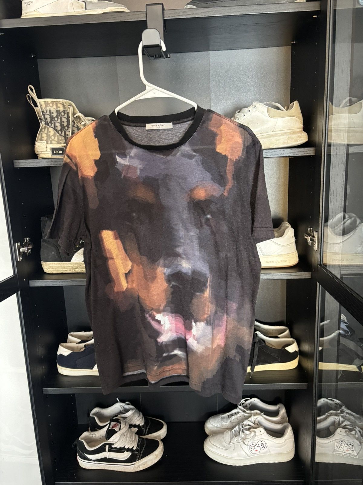 givenchy doberman t shirt