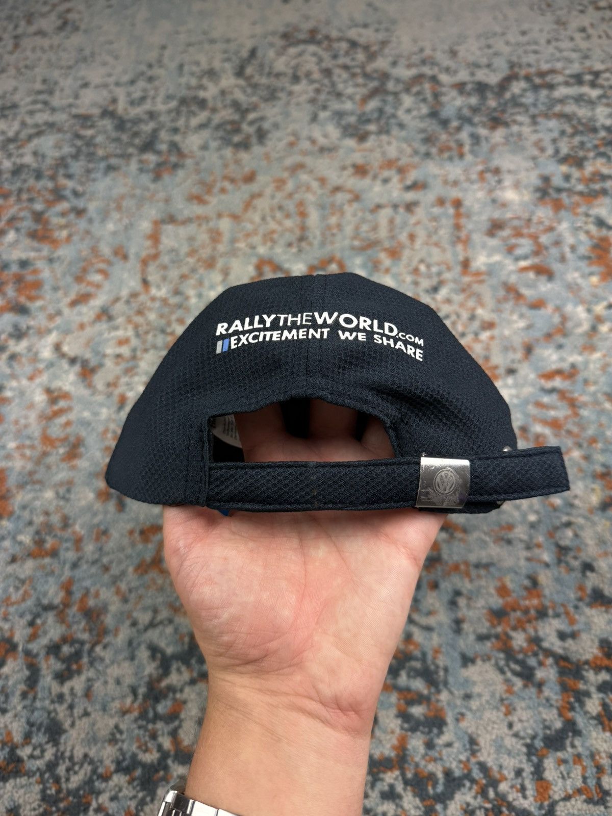 Vintage Vintage 00s Volkswagen R rally racing logo hat golf gti y2k Size ONE SIZE - 4 Thumbnail