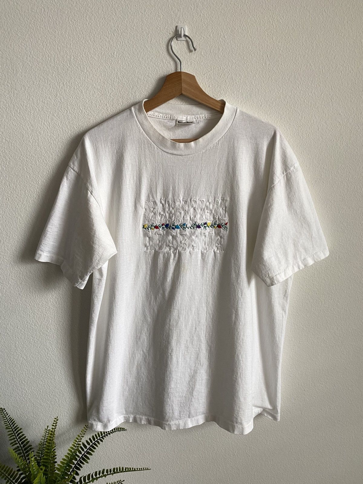 Vintage Vintage 90s Alabama Single Stitch Tee Size US XL / EU 56 / 4 - 1 Thumbnail