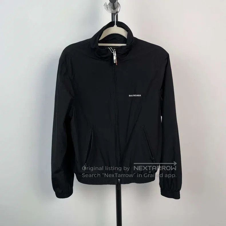 Balenciaga Balenciaga Mirror Reverse Letter Logo Embroidered Jacket Size S / US 4 / IT 40 - 1 Thumbnail