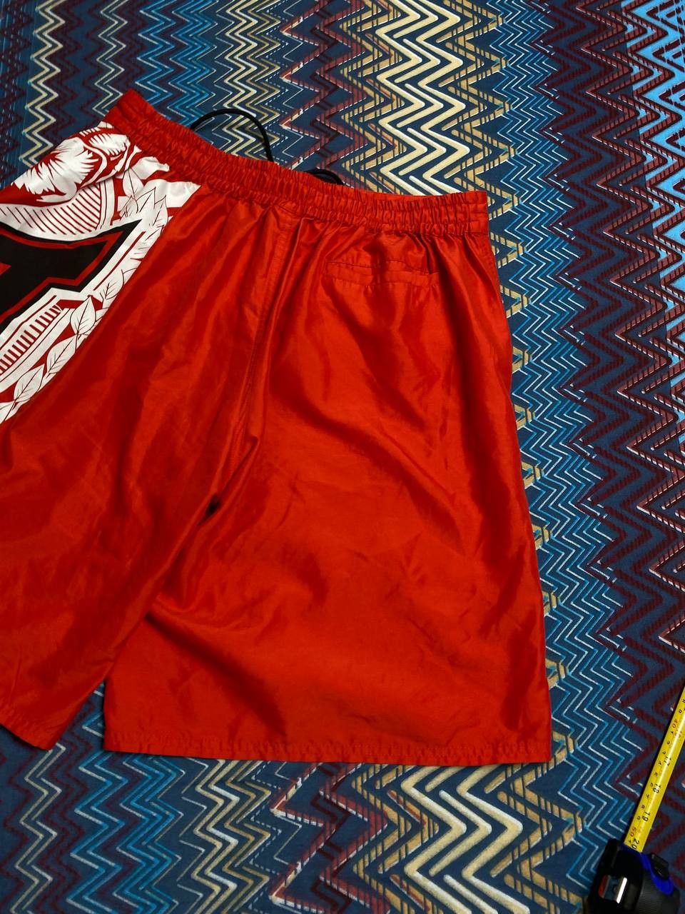 Tapout Crazy Y2K Affliction Style Grunge Skater Wings Skull Shorts Size US 36 / EU 52 - 16 Thumbnail