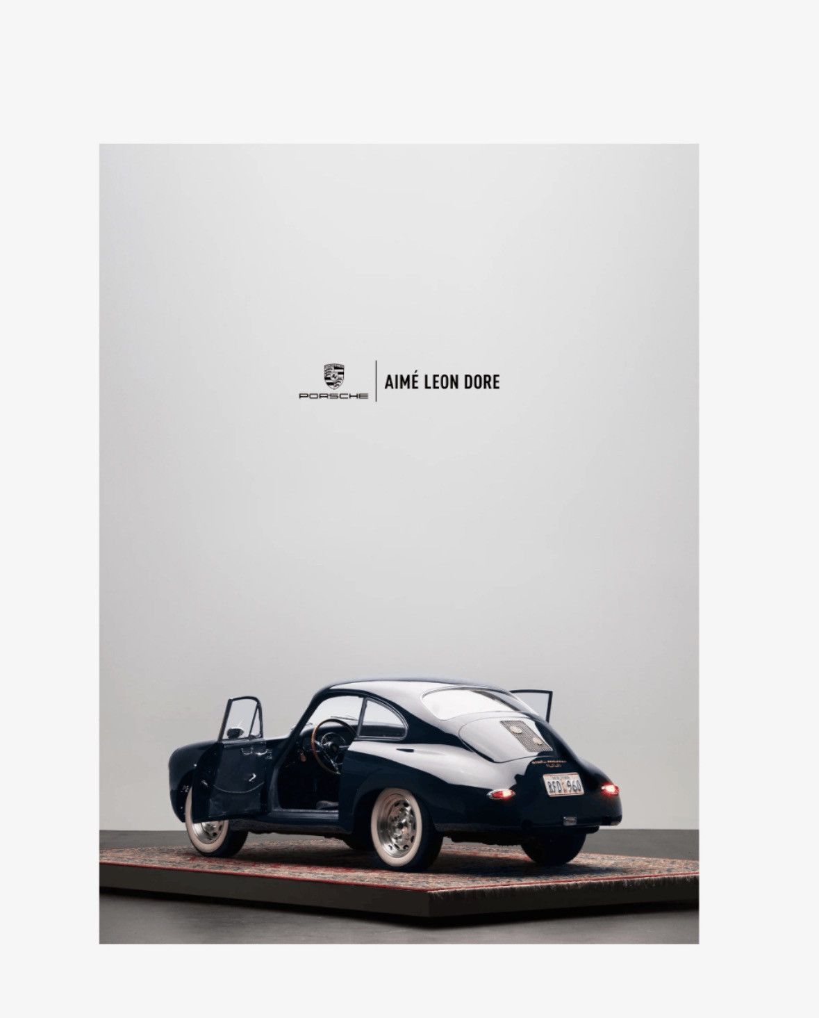 Aime Leon Dore ALD / Porsche 356 Poster Size ONE SIZE - 1 Thumbnail