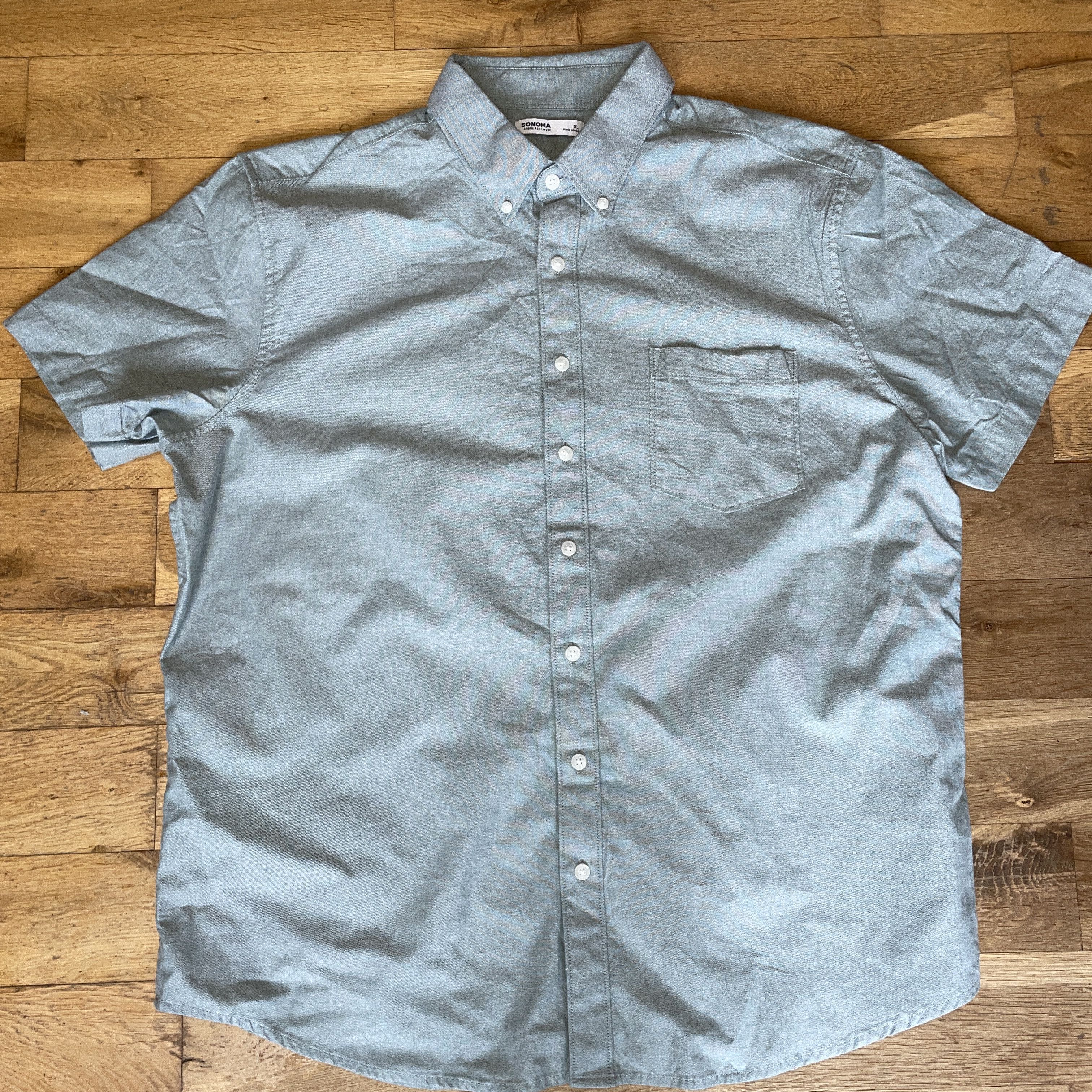 Sonoma Sonoma Men's Elegant Cotton Short Sleeve Shirt Size L Size US L / EU 52-54 / 3 - 1 Thumbnail