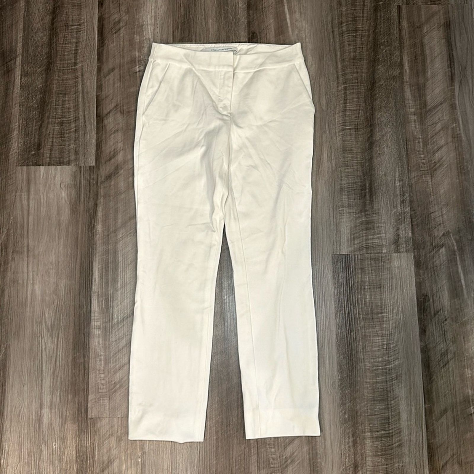 Diane von Furstenberg Diane von Furstenberg Stretch Trouser Pants - 4 Size 27" / US 4 / IT 40 - 1 Thumbnail