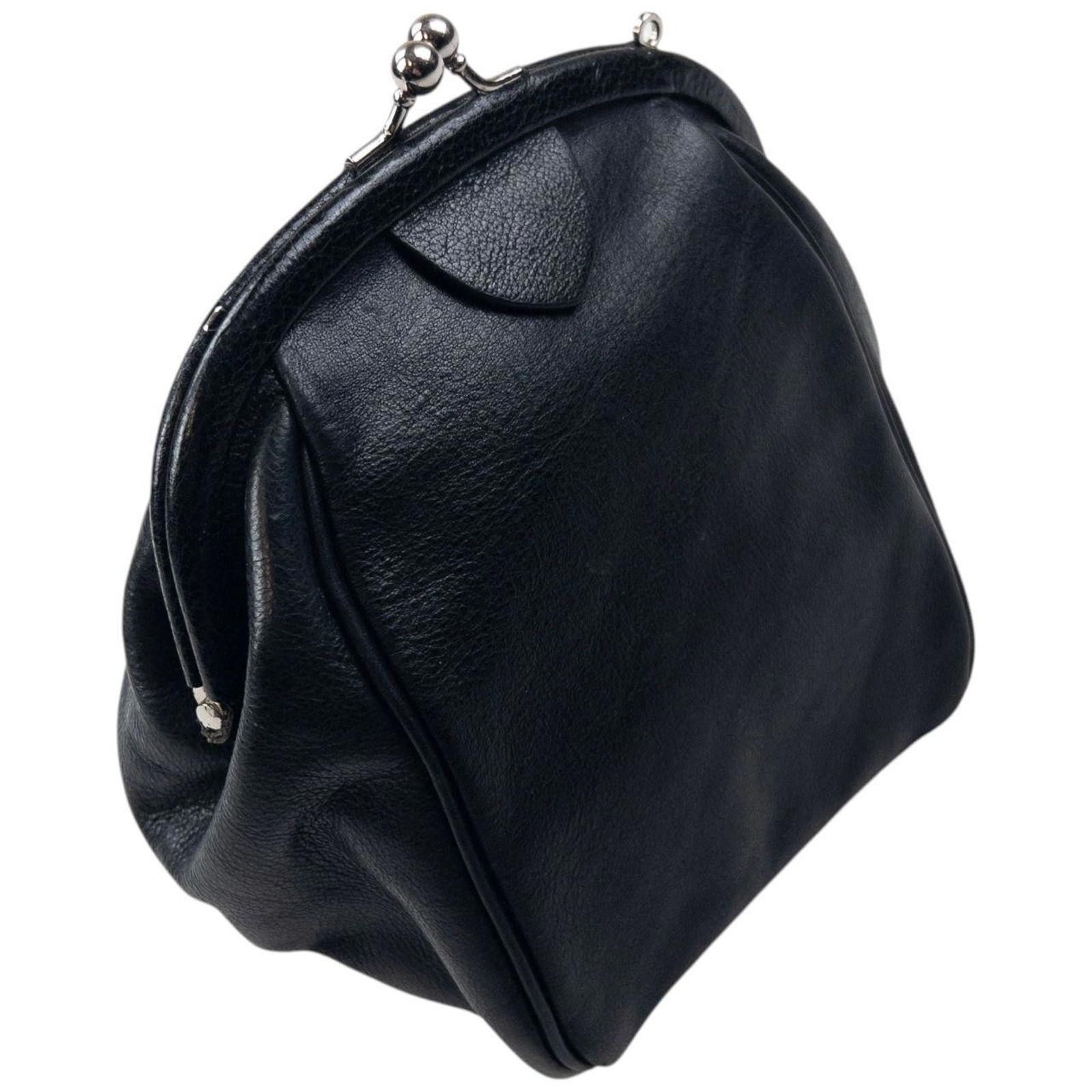 Other Vintage Yohji Yamamoto Leather Clutch Purse Size ONE SIZE - 6 Thumbnail