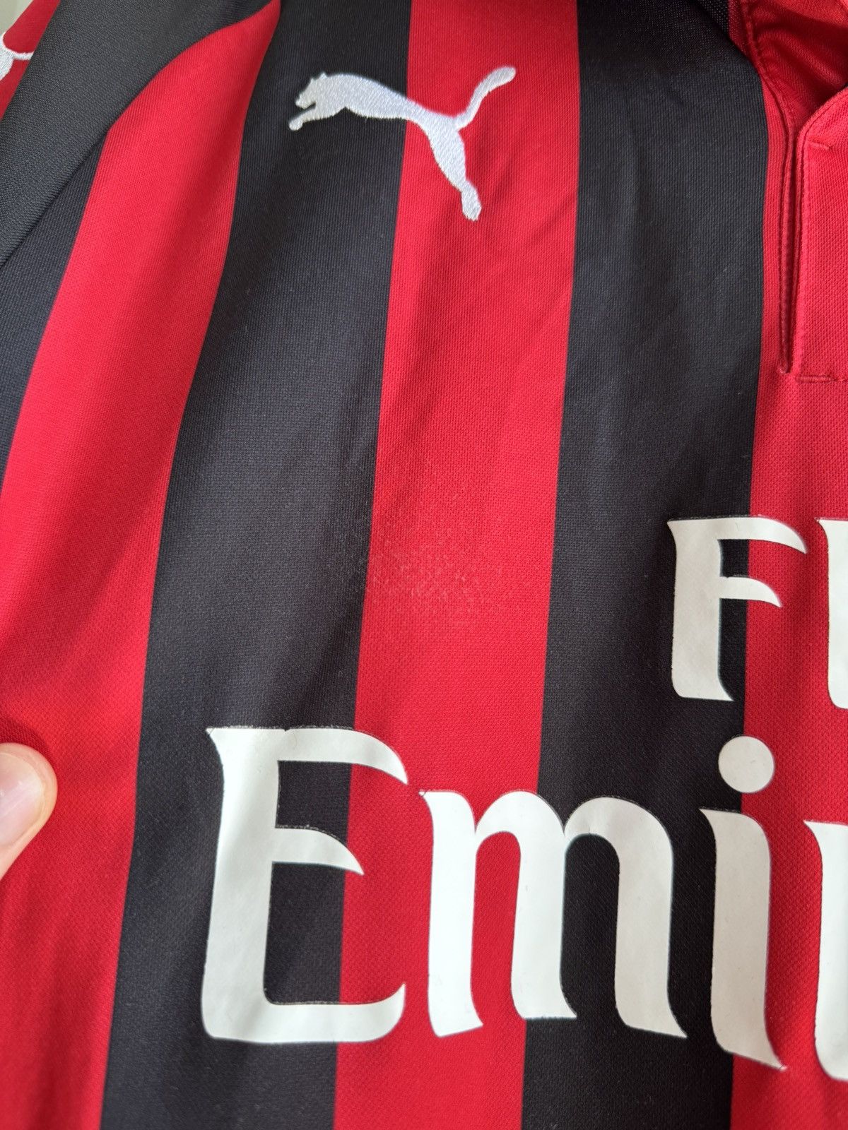 Puma Puma Ac Milan 2018/19 Home Jersey Size US M / EU 48-50 / 2 - 9 Thumbnail