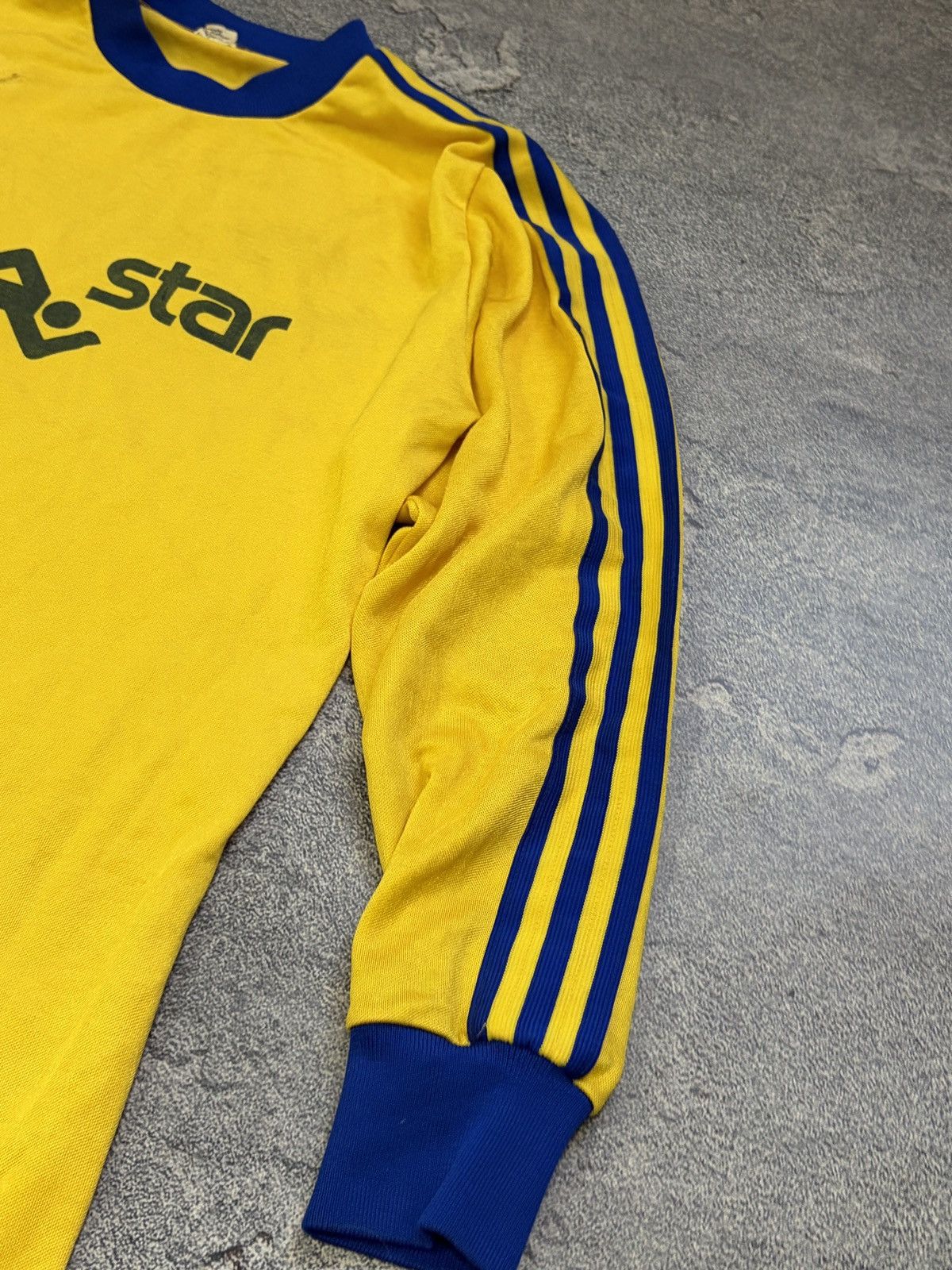 Adidas Vintage 70s Adidas Erima Isostar Ovomaltine Jersey Yellow M Size US M / EU 48-50 / 2 - 8 Thumbnail