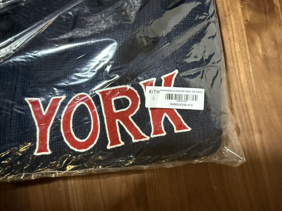 Kith Kith for NY Knicks Classic Knit Ginza Sweater Cardigan Large Size US L / EU 52-54 / 3 - 10 Thumbnail