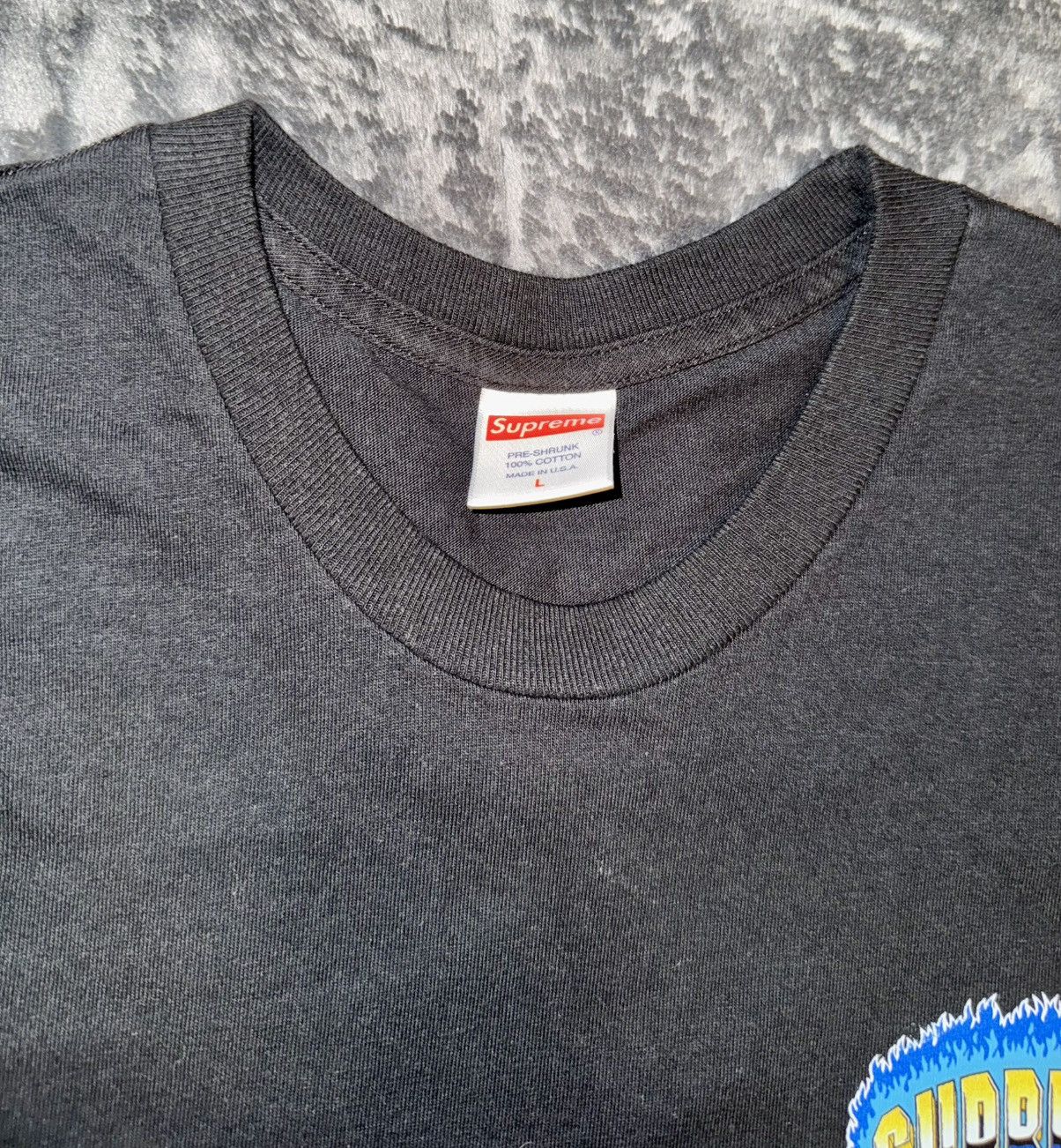 Supreme Supreme Chrome Tee Size US L / EU 52-54 / 3 - 5 Thumbnail