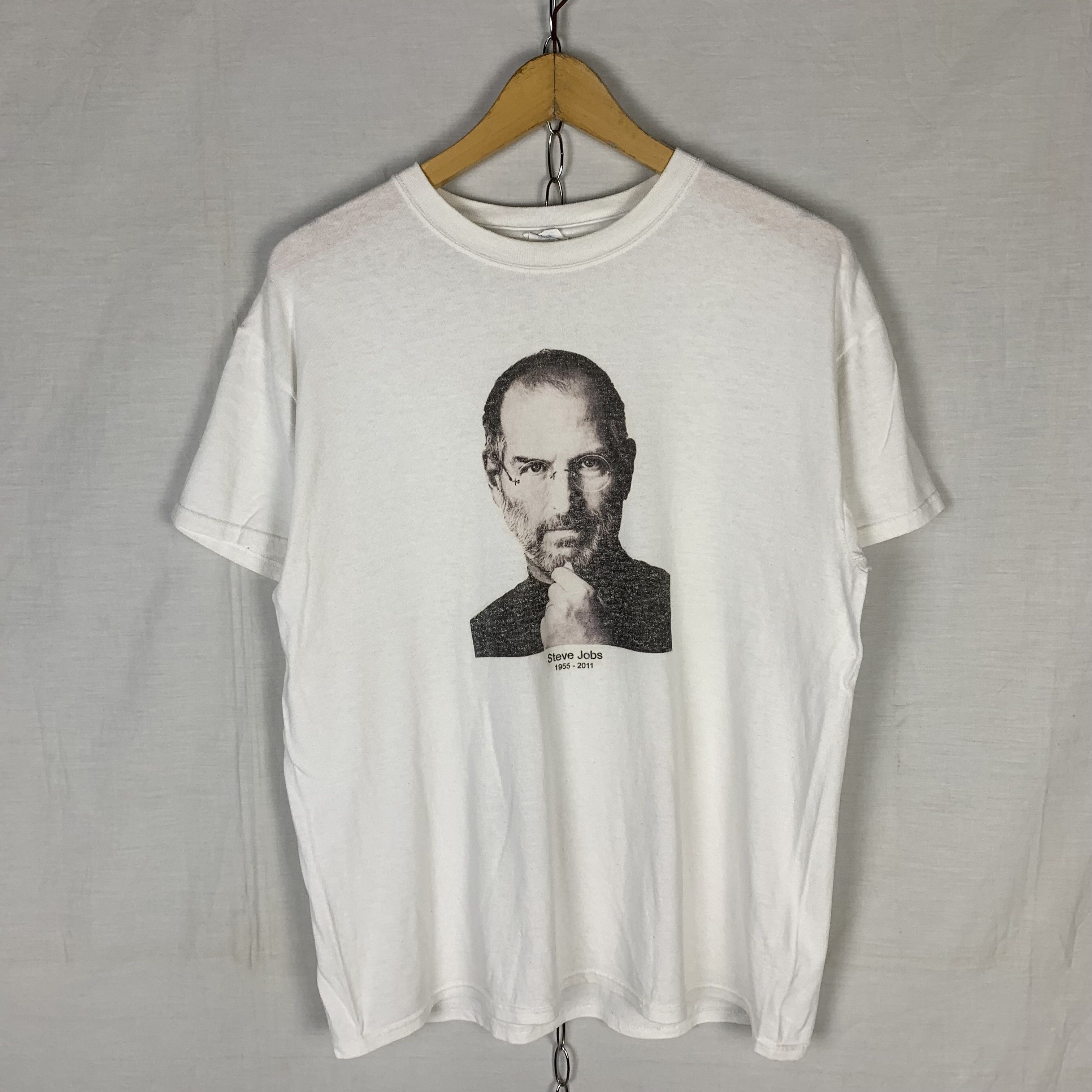 Apple Vintage Steve Jobs Tshirt Size US M / EU 48-50 / 2 - 1 Thumbnail