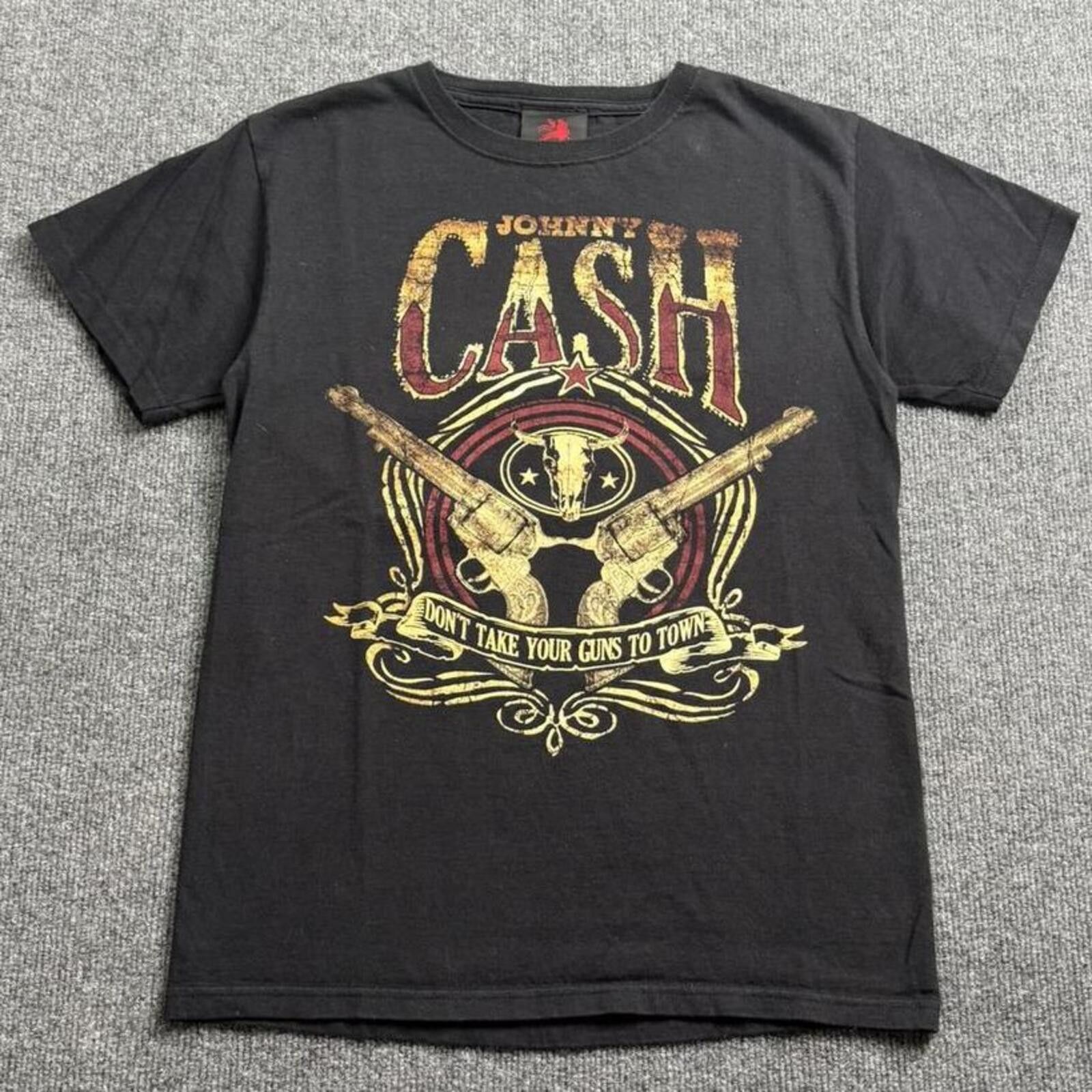 Zion Rootswear Vintage Johnny Cash Dont Take your Guns to Town TShirt S Size US S / EU 44-46 / 1 - 2 Thumbnail