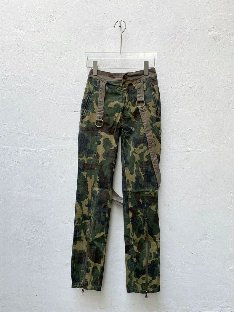 Dolce & Gabbana Dolce & Gabbana 03 AW Strap Camo Pants 2504-Nextarrow Size US 26 / EU 42 - 1 Thumbnail