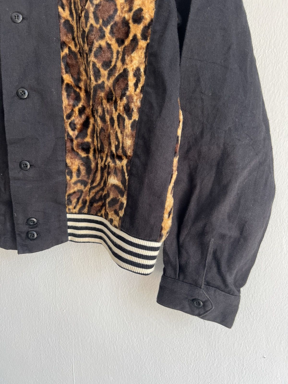 Wacko Maria Sexy Dynamite London Leopard Print Rockabilly Cropped Jacket Size US S / EU 44-46 / 1 - 6 Thumbnail