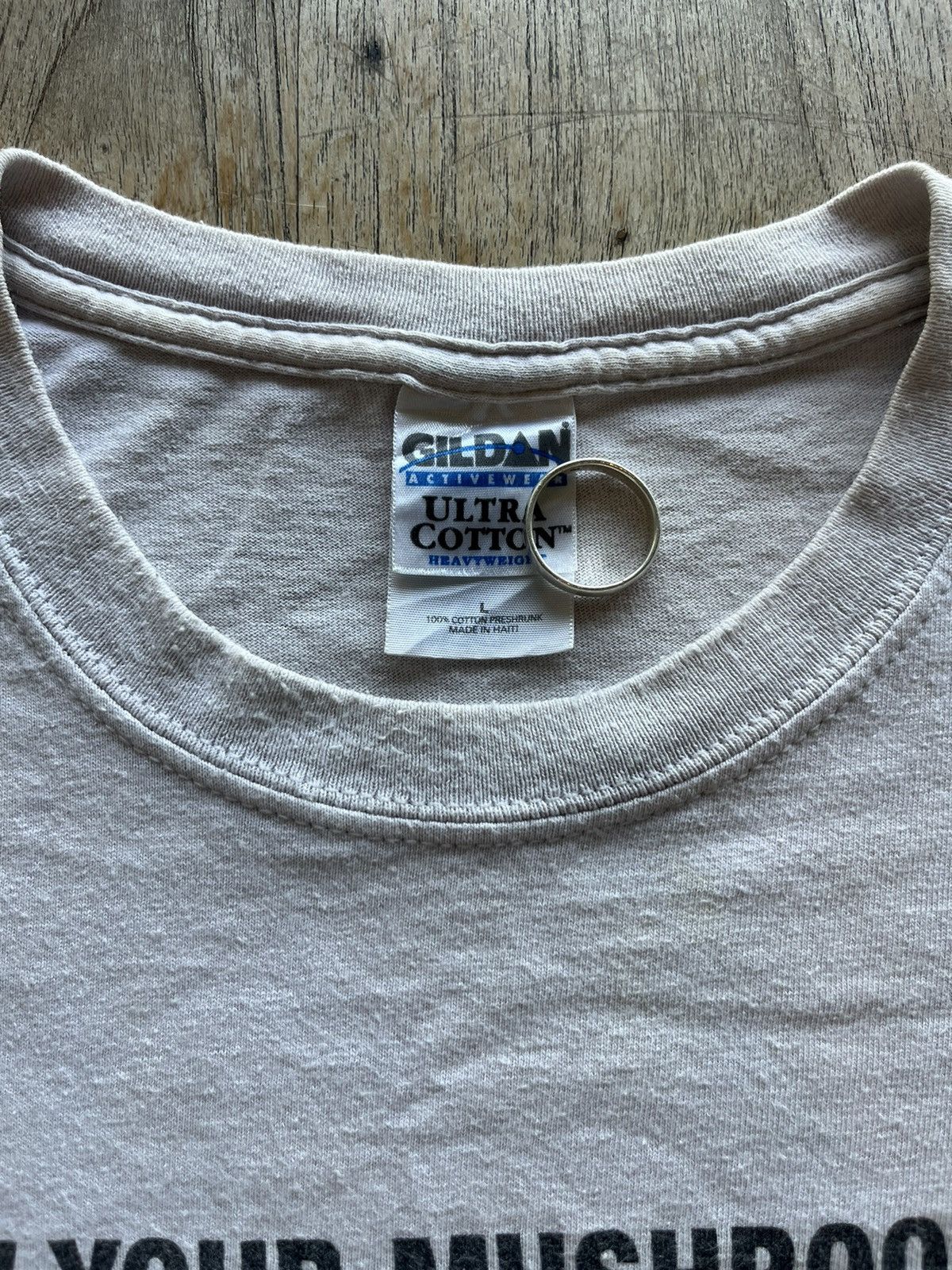 Nintendo × Vintage Vintage KNOW YOUR MUSHROOMS 2004’s Nintendo Mario Tshirt Size US L / EU 52-54 / 3 - 4 Thumbnail