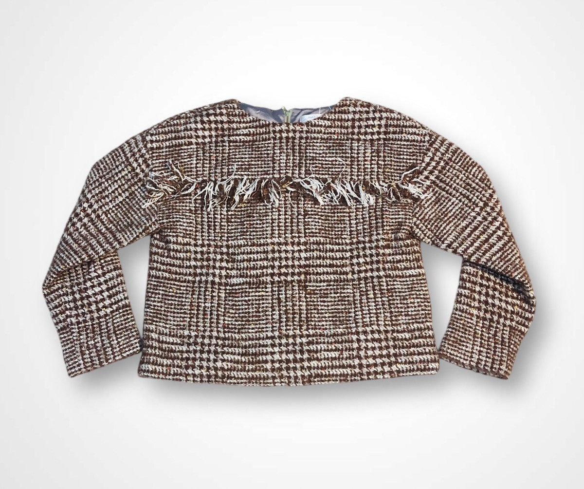 Japanese Brand Long Sleeve Shirt With Zip In The Back (16) Size ONE SIZE - 1 Thumbnail