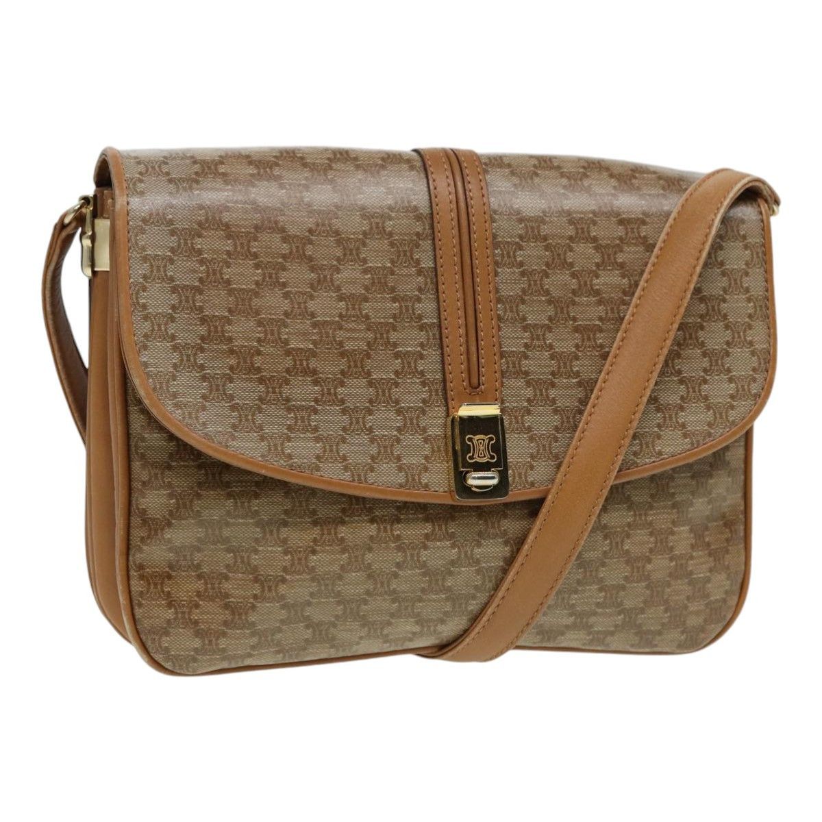 Celine Celine Macadam Shoulder Bag PVC Leather Size ONE SIZE - 1 Thumbnail