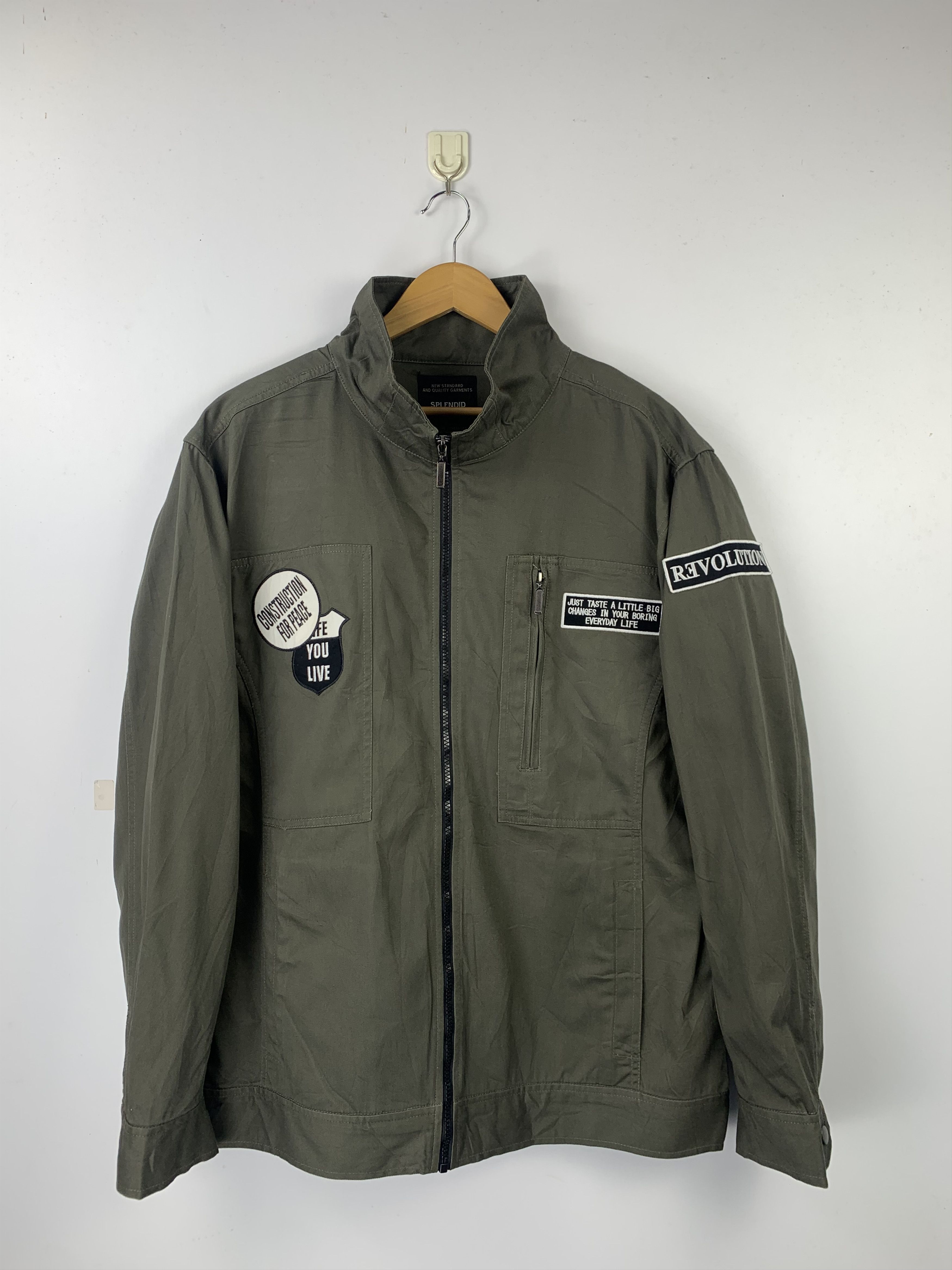 Japanese Brand Vintage Japanese Brand Workers Denim Jacket J1545 Size US L / EU 52-54 / 3 - 1 Thumbnail